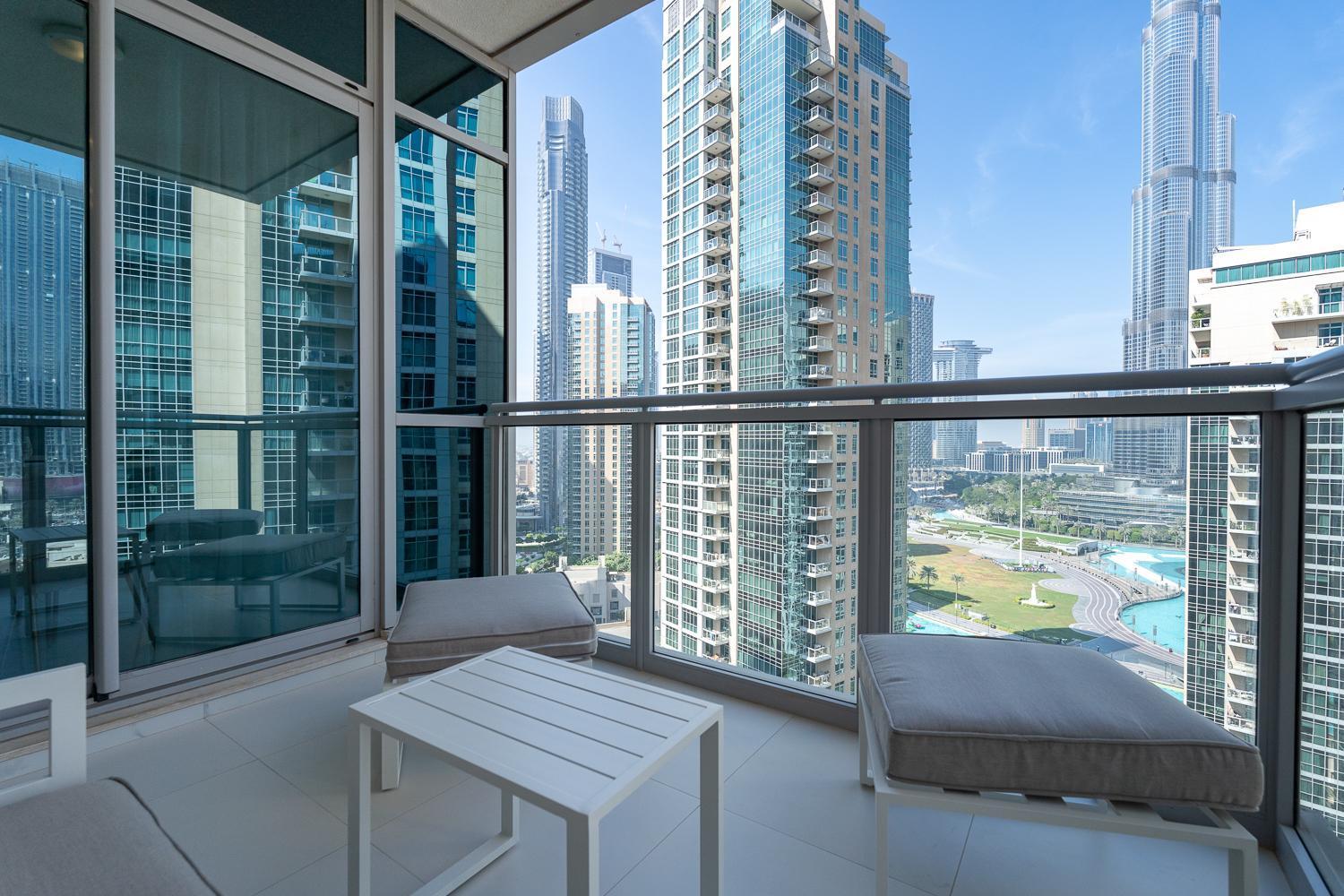 Astonishing 2 Bedroom Full Burj Khalifa View Dubai