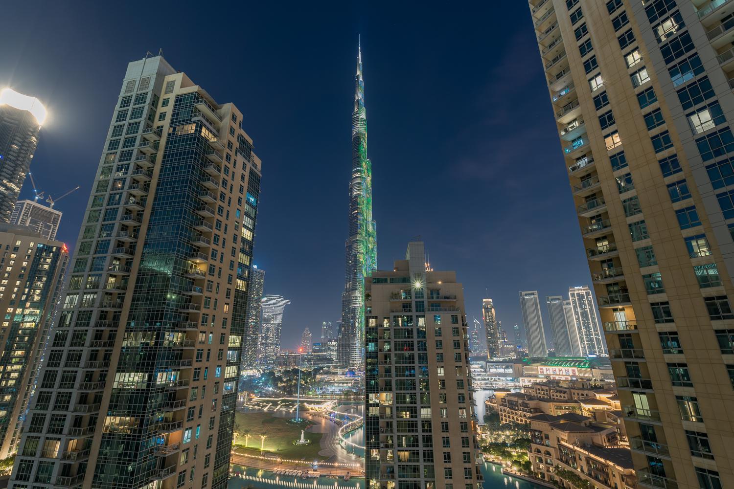 Apartment Astonishing 2 Bedroom Full Burj Khalifa View