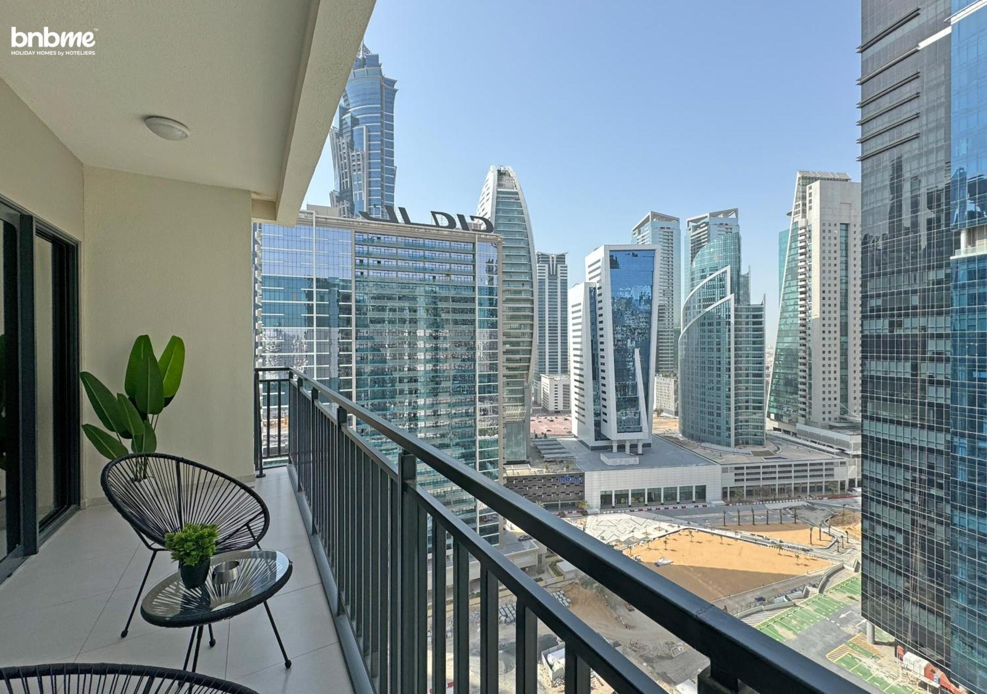 Apartment Bnbmehomes - Business Bay Beauty W City Views - 6181