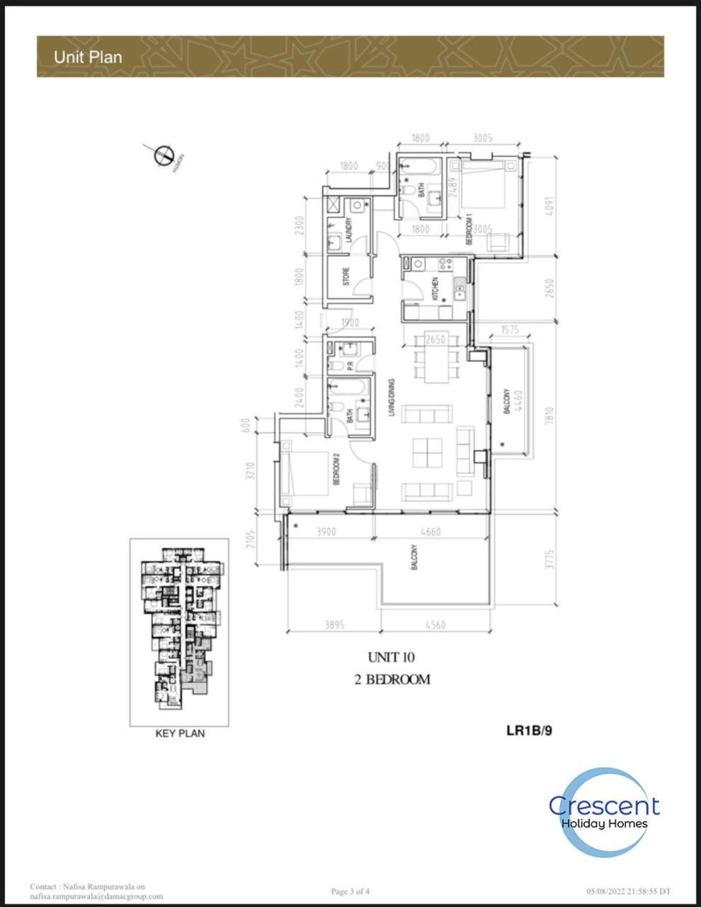 Breathtaking View 2 Bed Study Apartment *