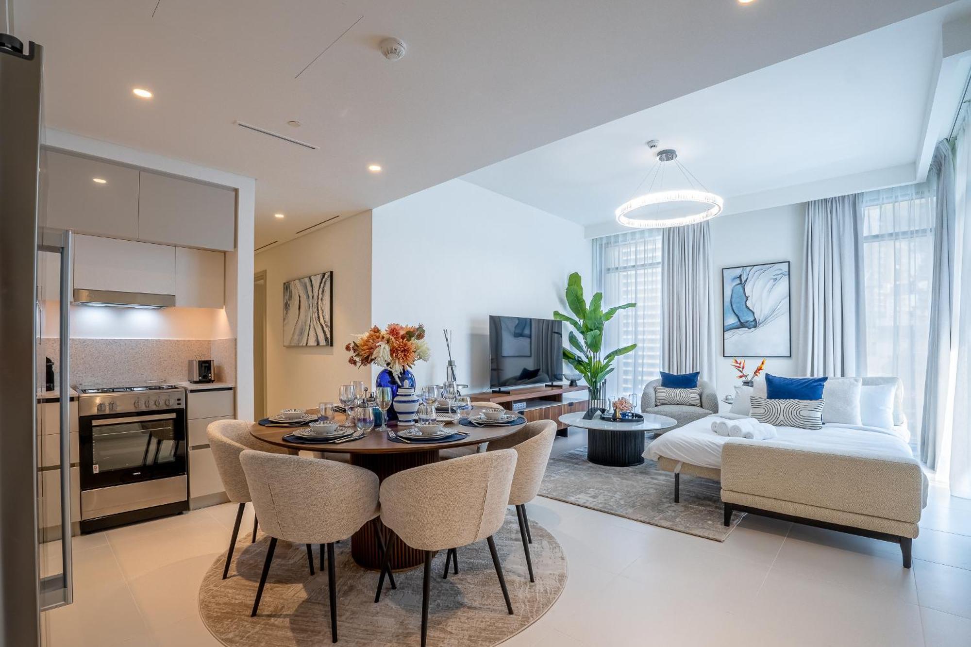 Veluxa - Luxe 2bed With Private Apartment Dubai