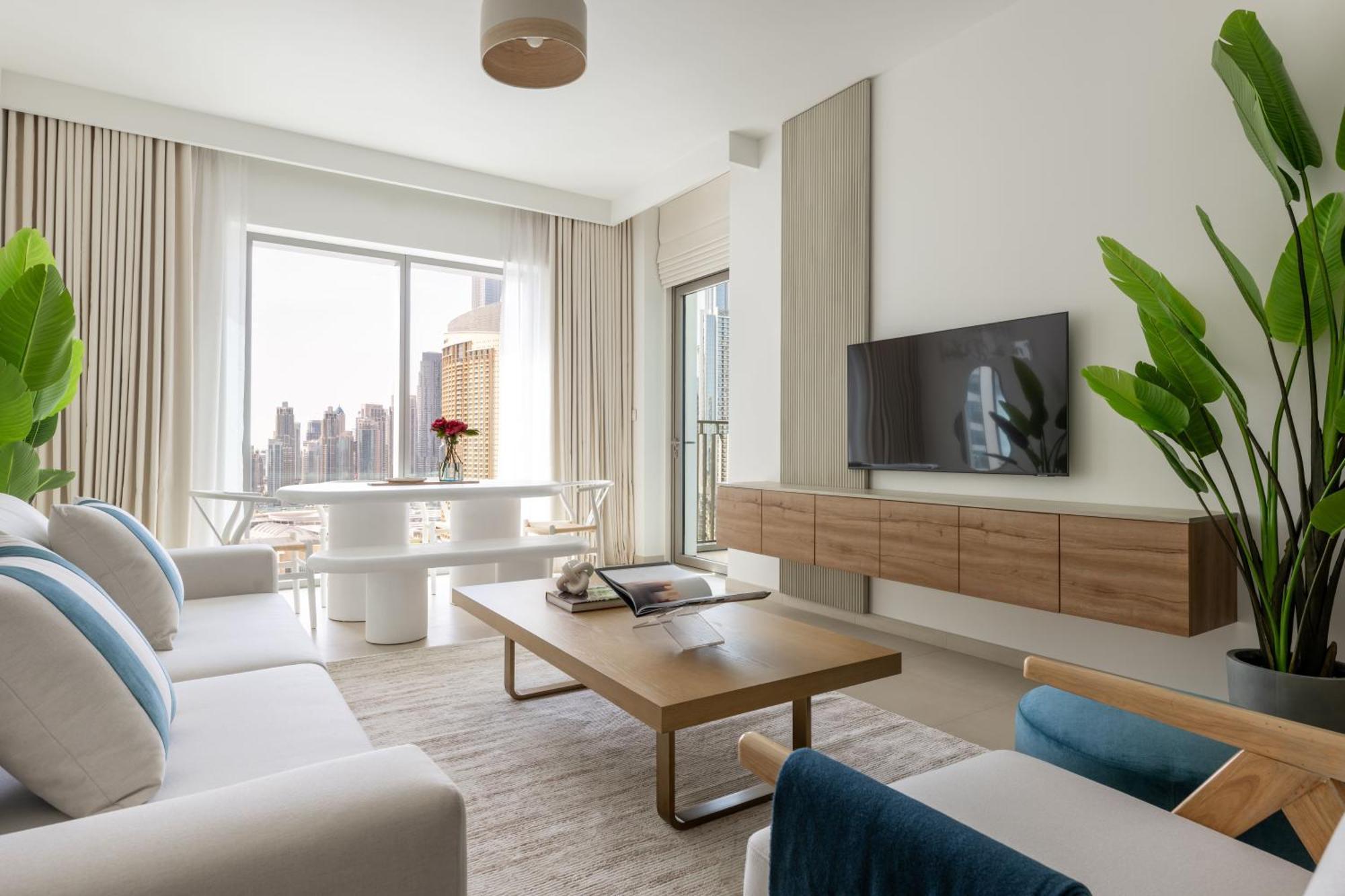 Stunning 2 Bedroom With Burj Views In Walking Distance To Mall Apartment *