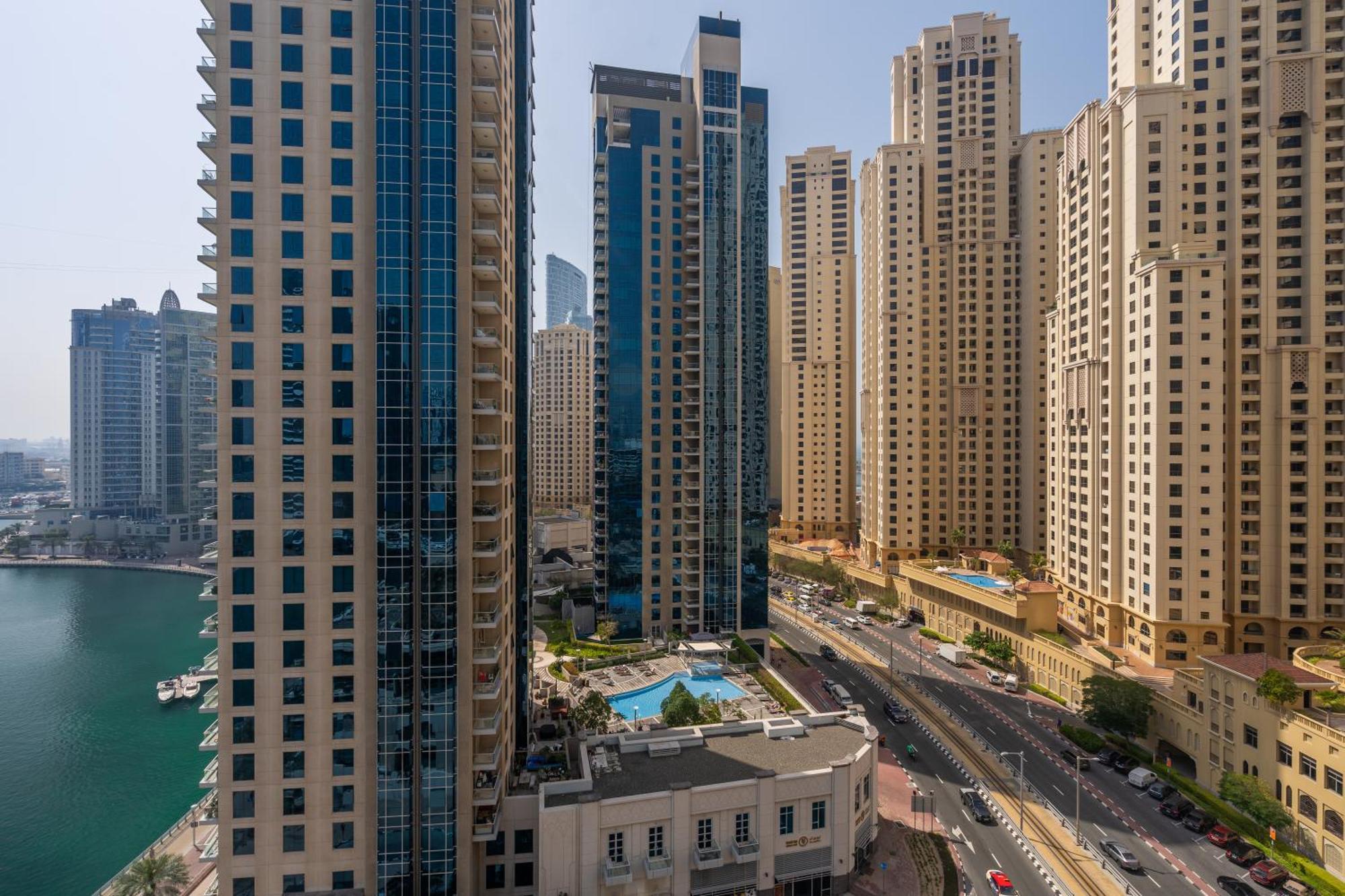 Spacious & Luxurious 1Br Apartment - Best Marina Views - 3Mn Walk To Tram, Jbr & Beach (Adults Only)