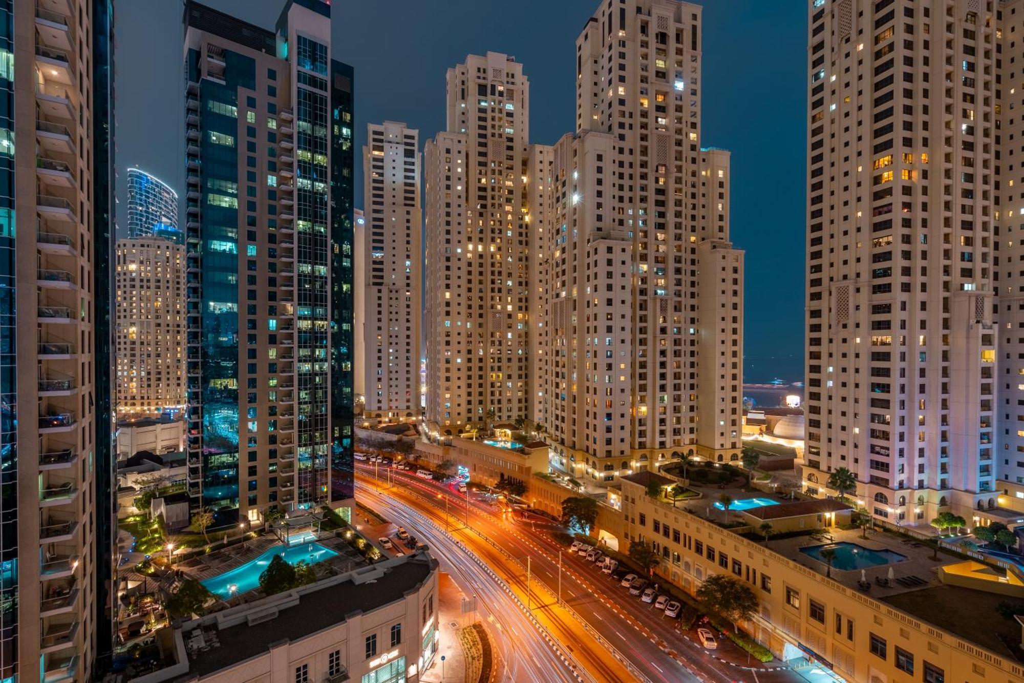 Spacious & Luxurious 1Br Apartment - Best Marina Views - 3Mn Walk To Tram, Jbr & Beach (Adults Only) Apartment