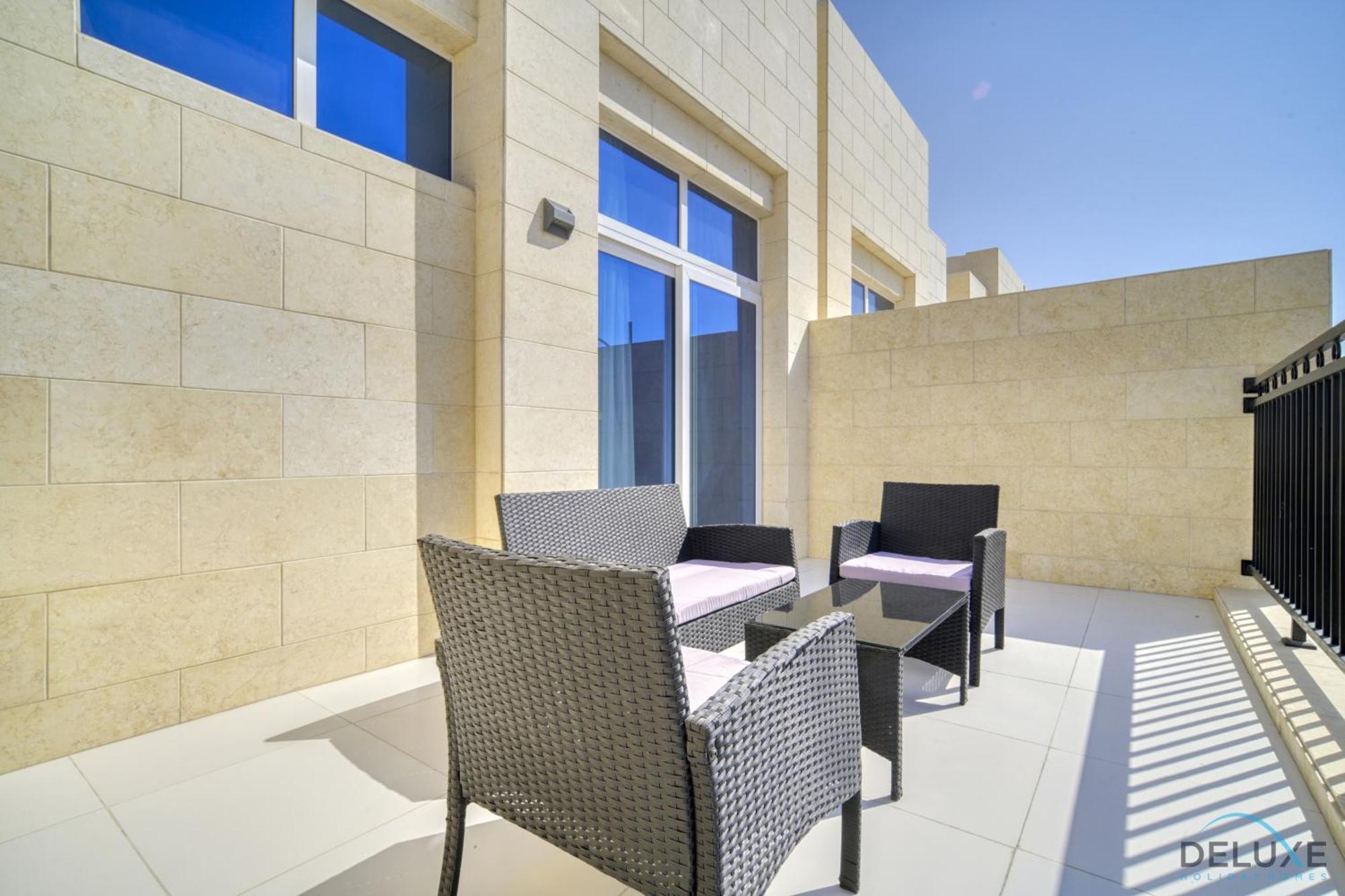 Exquisite 4br Townhouse At Damac Hills 2, Dubailand By Deluxe Homes *
