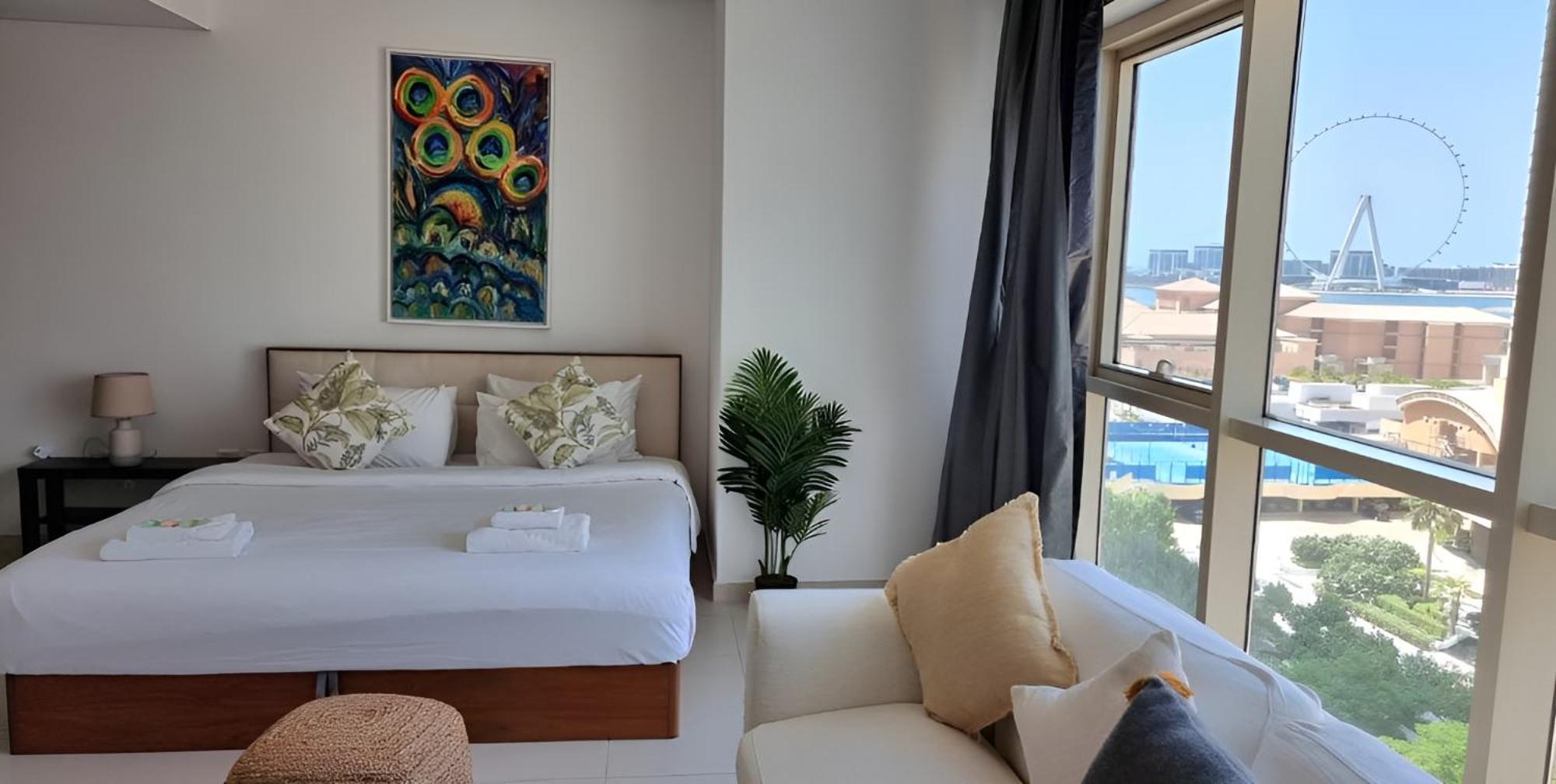 Dazzling Studio Stunning Ain View Marina Apartment *