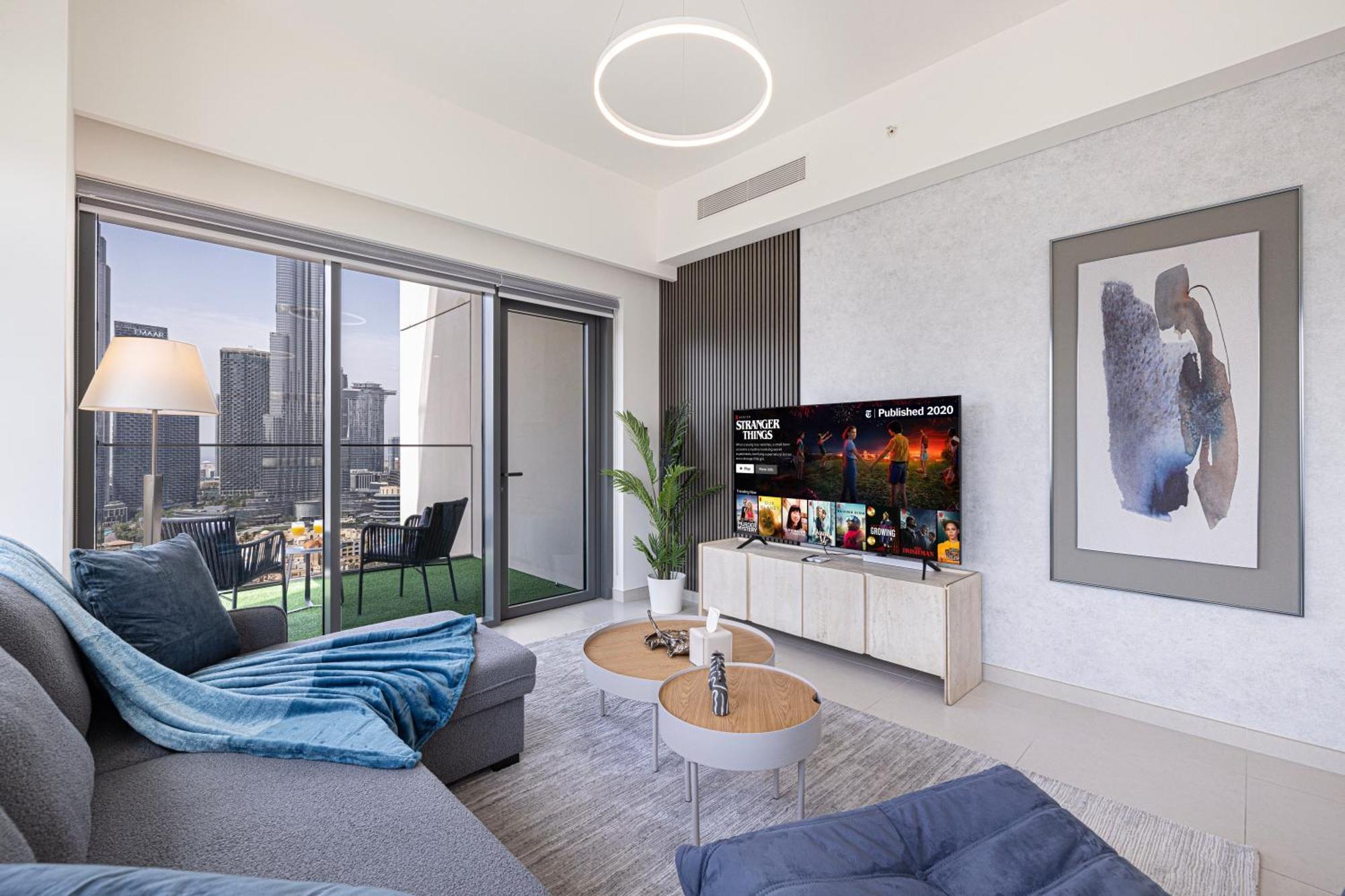 Smartstay At Burj Royale - Full Burj Khalifa View - Brand New Luxury *