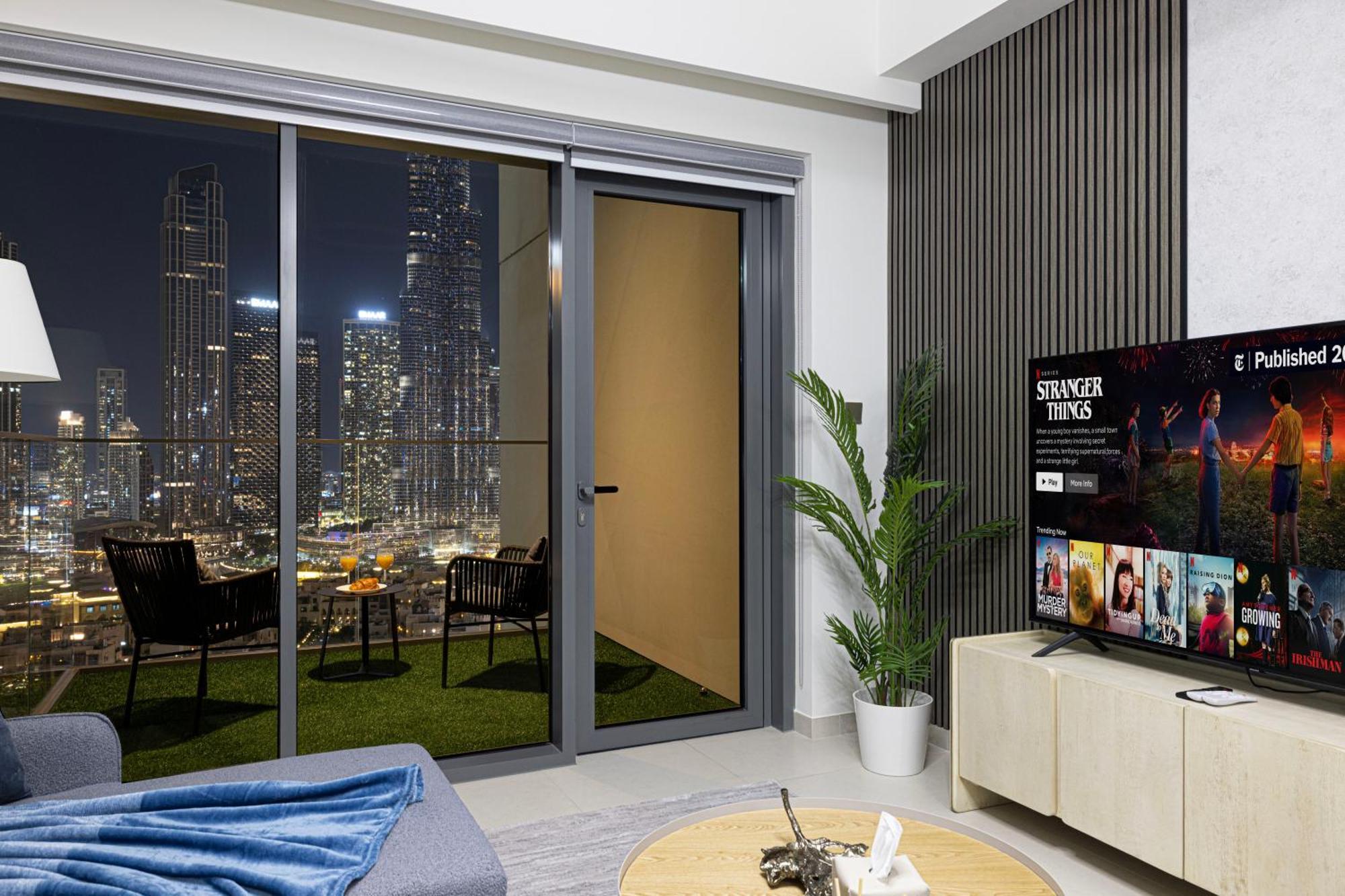Apartment Smartstay At Burj Royale - Full Burj Khalifa View - Brand New Luxury