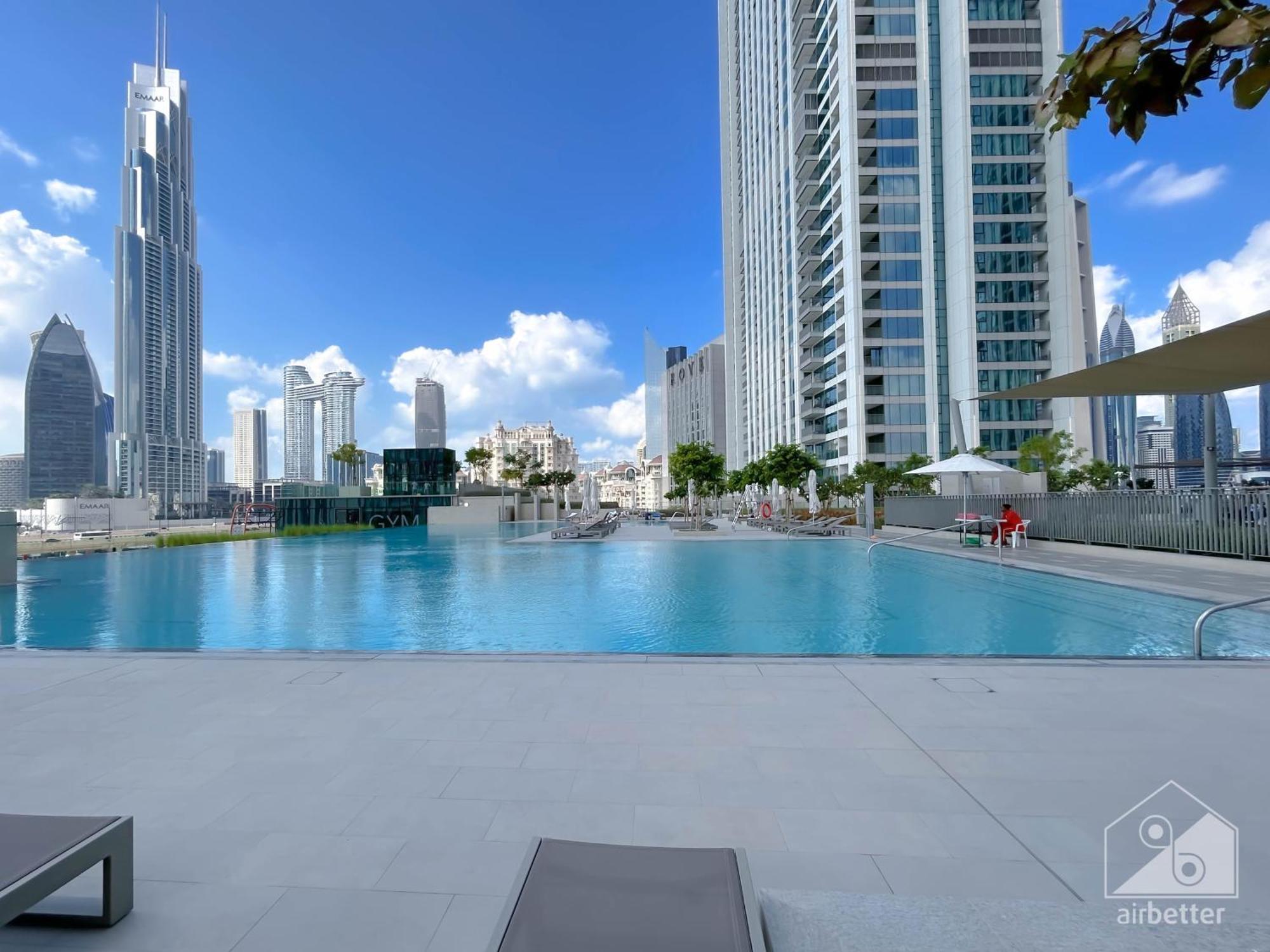 Apartment Luxury 2b In Downtown Views With Balcony And Burj View