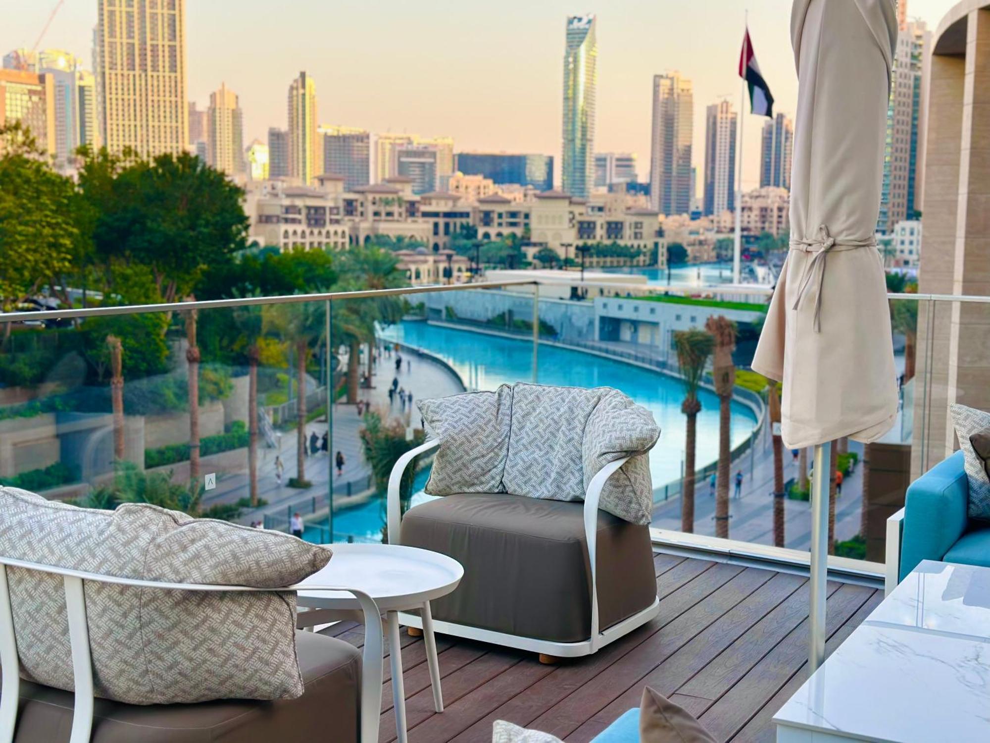 The Closest Building To Burj Khalifa With Fountain View In Address Opera Apartment Dubai