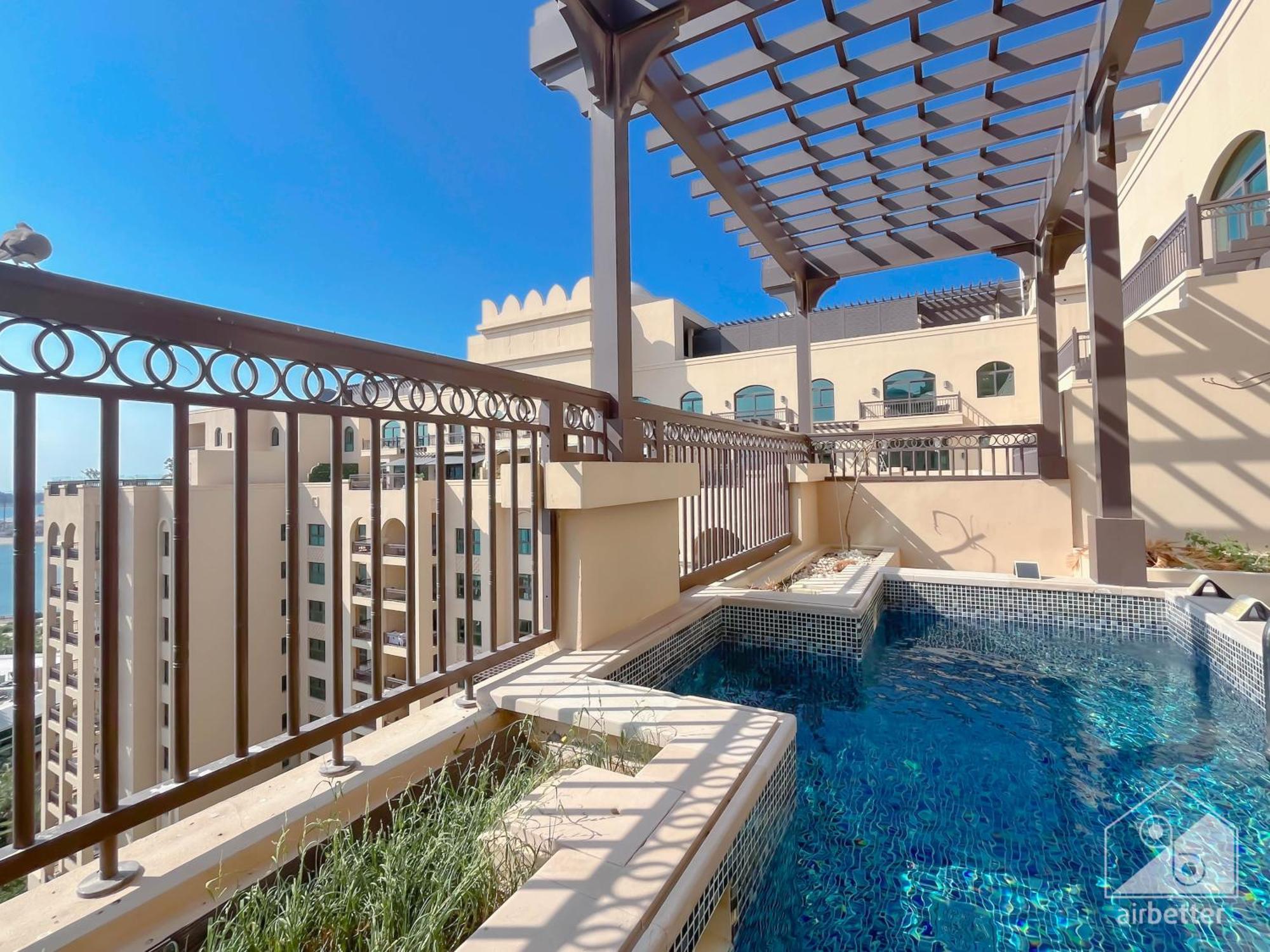 Fairmont Luxury Penthouse Private Gym & Pool Dubai
