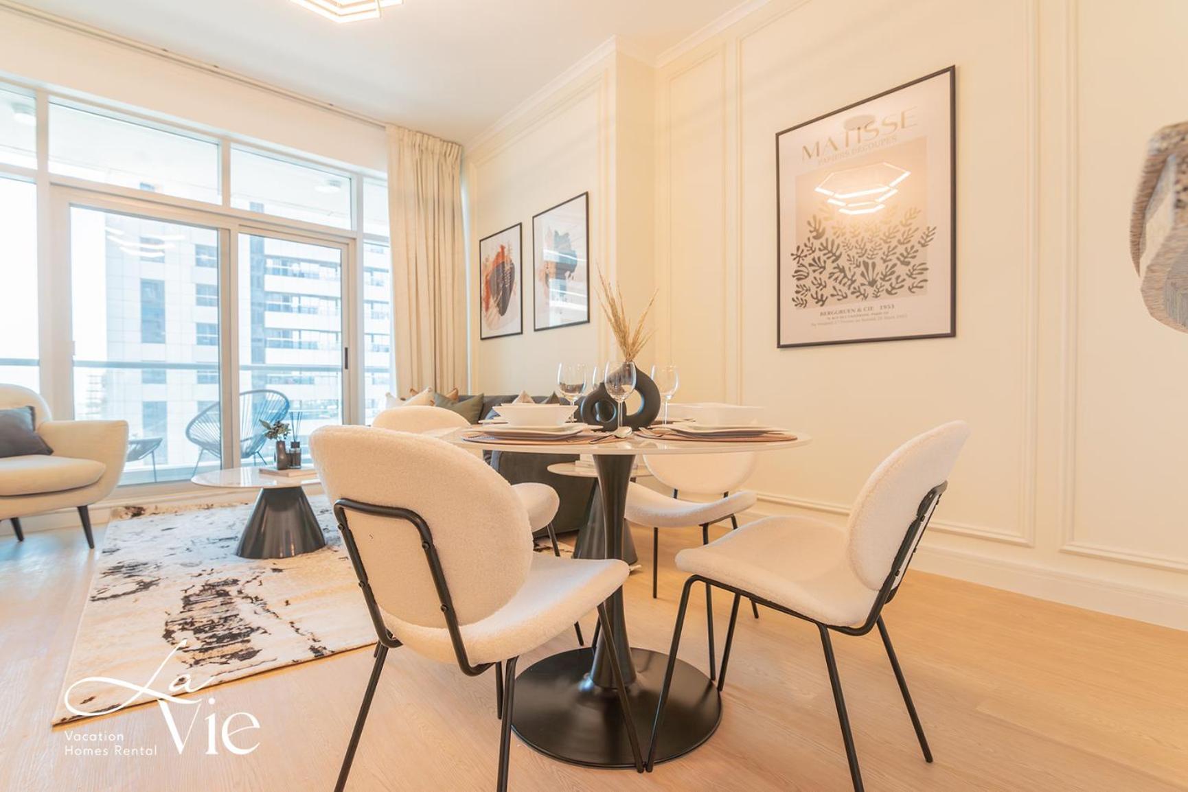 Chic 1 Bed In Marina Newly Furnished,modern Luxury Apartment
