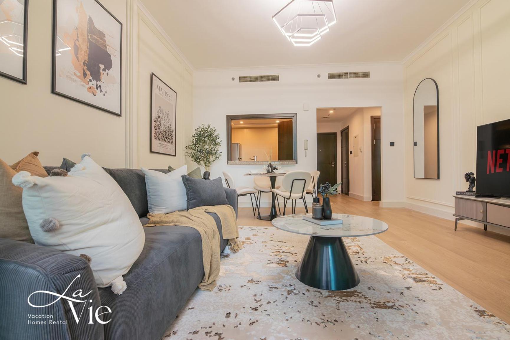 Chic 1 Bed In Marina Newly Furnished,modern Luxury Apartment