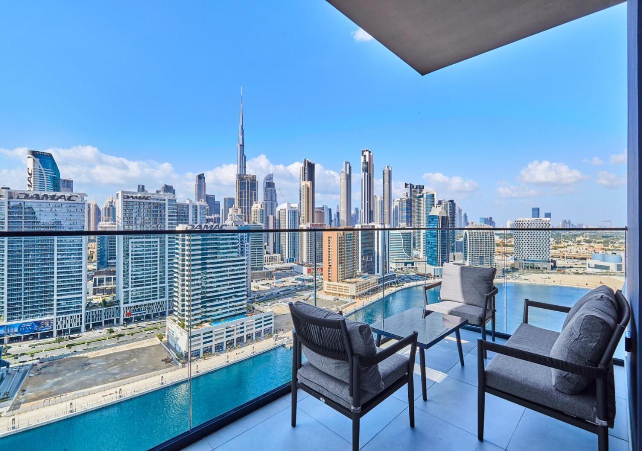 Lux In Business Bay -10 Mins To Burj Khalifa - Binghatti Canal Apartment