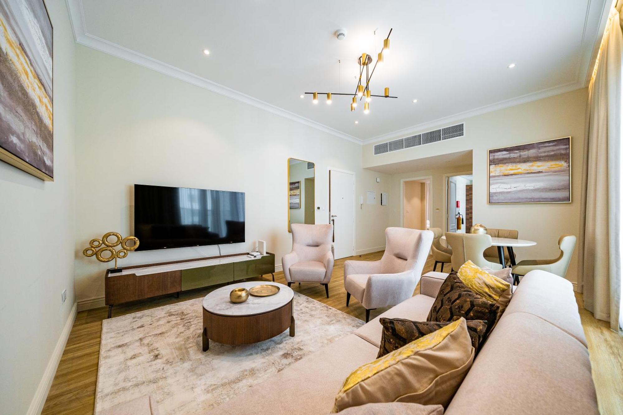 Luxe 1br In Sparkle Towers - 2 Balconies And Marina Views Apartment Dubai
