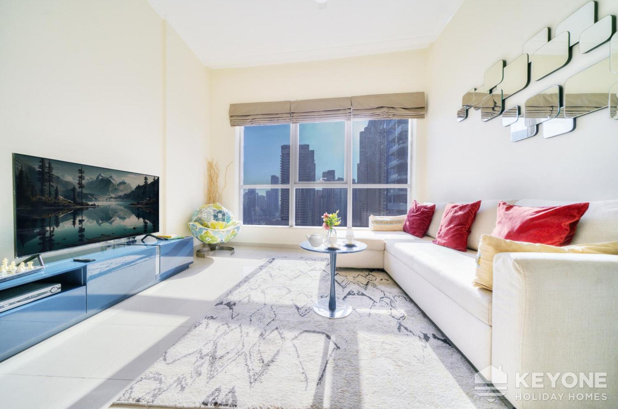 Apartment Contemporary One Bedroom With Full Marina View Dubai