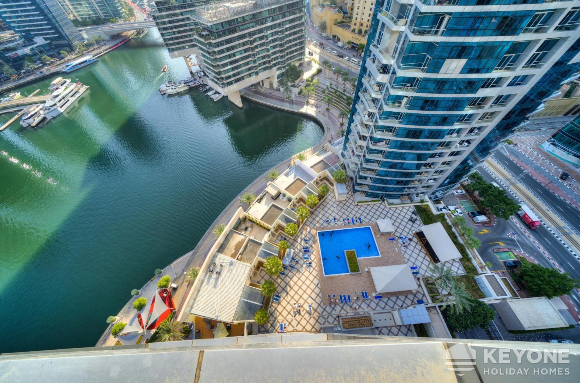Contemporary One Bedroom With Full Marina View