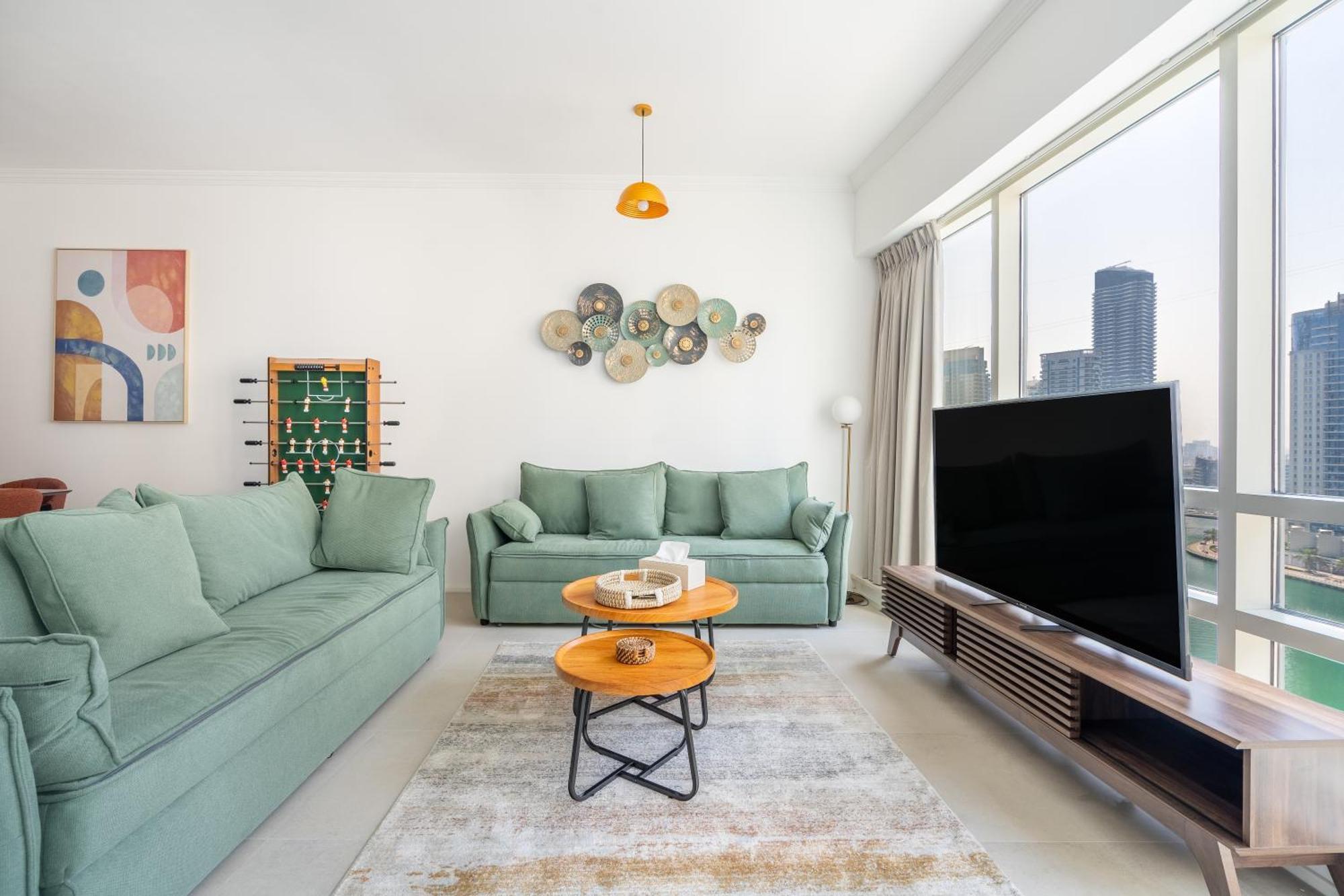 Apartment Spacious & Luxurious 1Br Apartment - Best Marina Views - 3Mn Walk To Tram, Jbr & Beach (Adults Only) Dubai