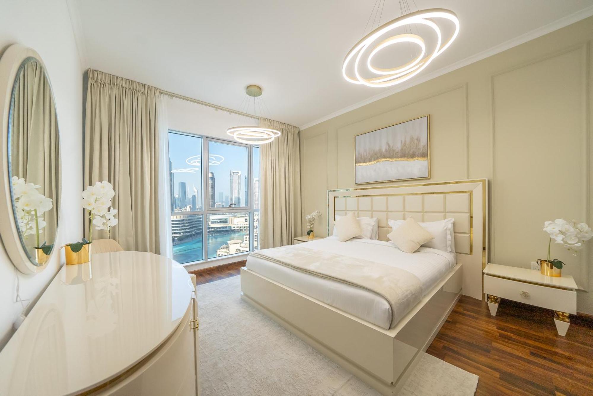 Exquisite Retreat 3br Full Burj Khalifa & Fountain View - 18ab02 * Dubai