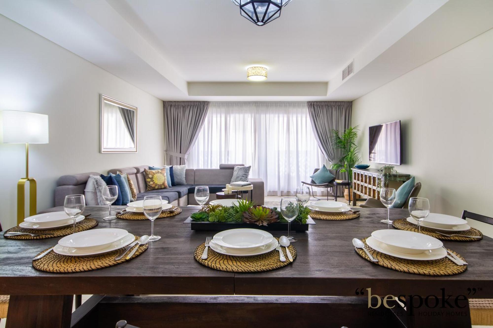 Bespoke Homes - Palm Jumeirah -2 Bedroom Sea View With Access, Balqis Apartment Dubai