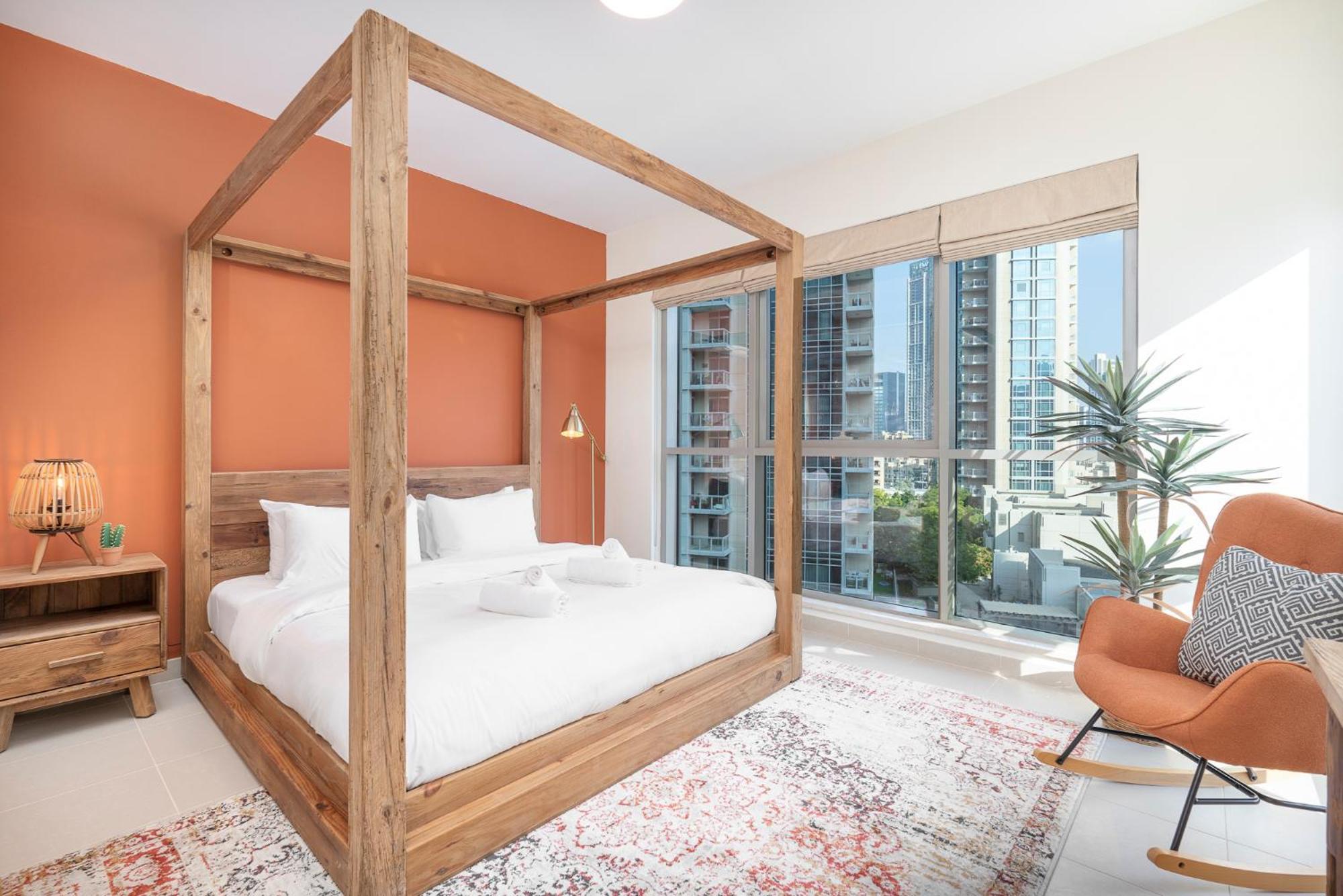 Apartment Cosy & Spacious 2 Bedroom L Magical Boulevard View L By Burj & Mall I Pool I Gym I Family Friendly
