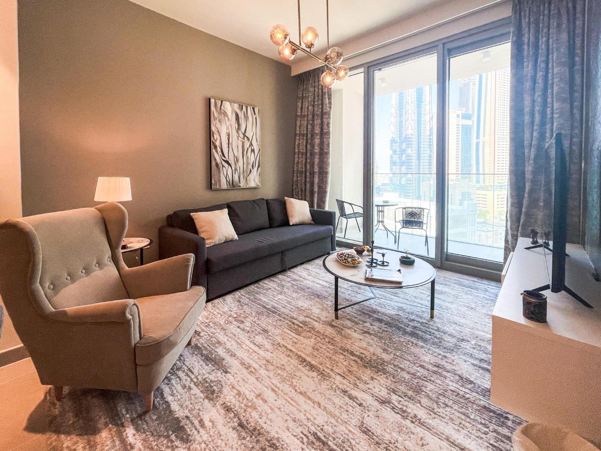Apartment Cozy With Views Next To Burj Khalifa 166fo1-2 Dubai