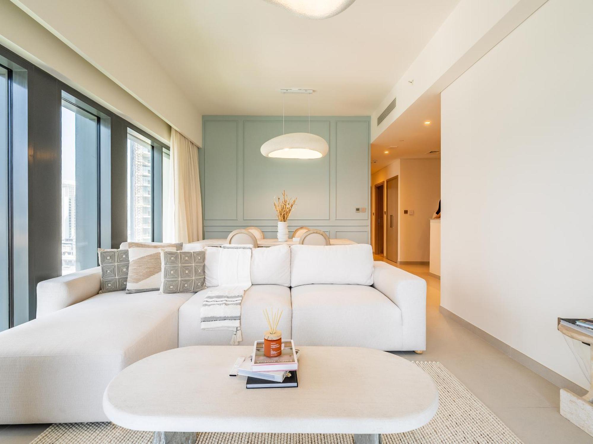 Lavishly Elegant 2br With Breathtaking Full Burj Khalifa View *