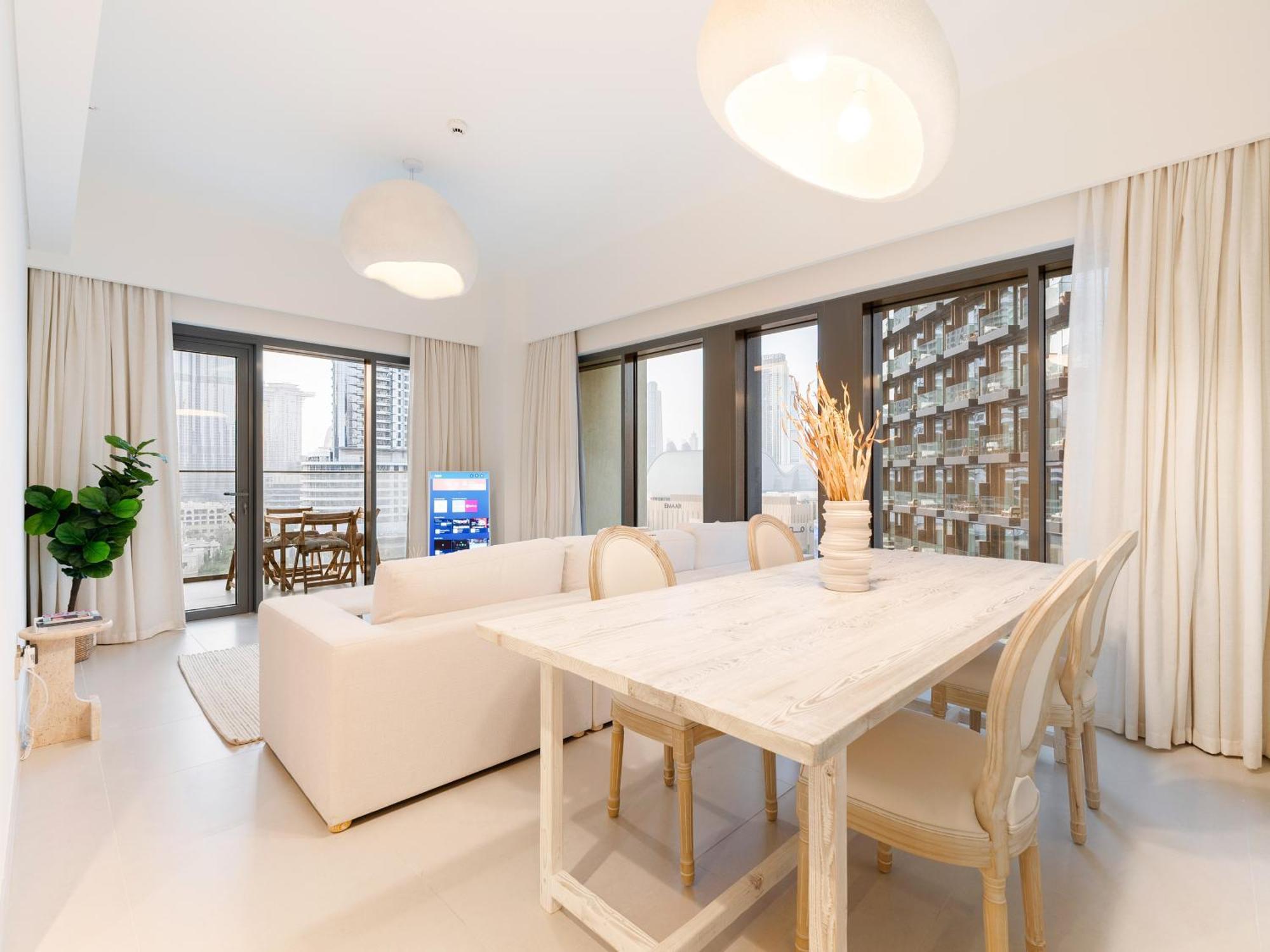 Lavishly Elegant 2br With Breathtaking Full Burj Khalifa View Apartment *