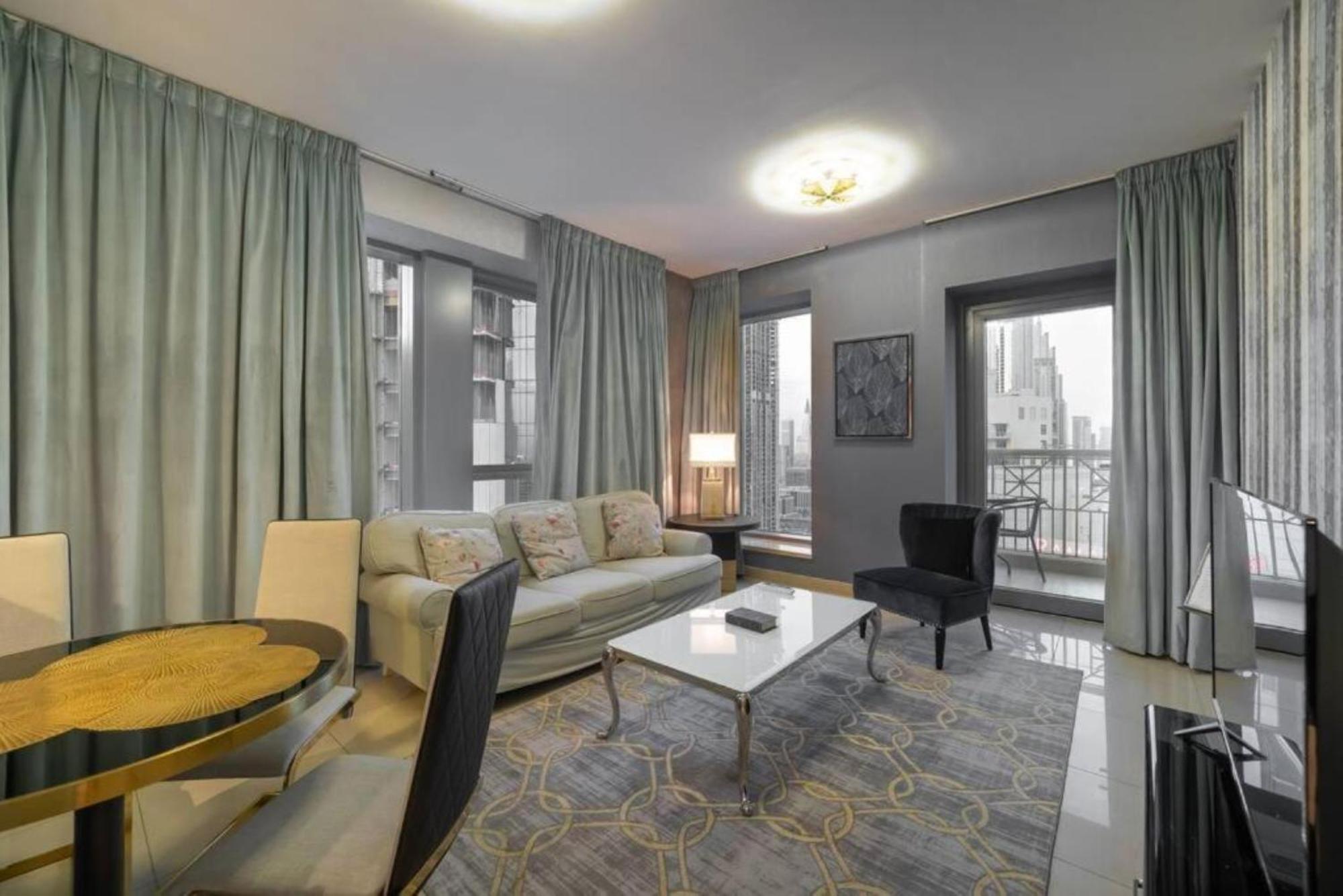 Apartment Bellavista - Dazzling High Floor - 2br - 29 Boulevard - Burj Khalifa & Fountain View *