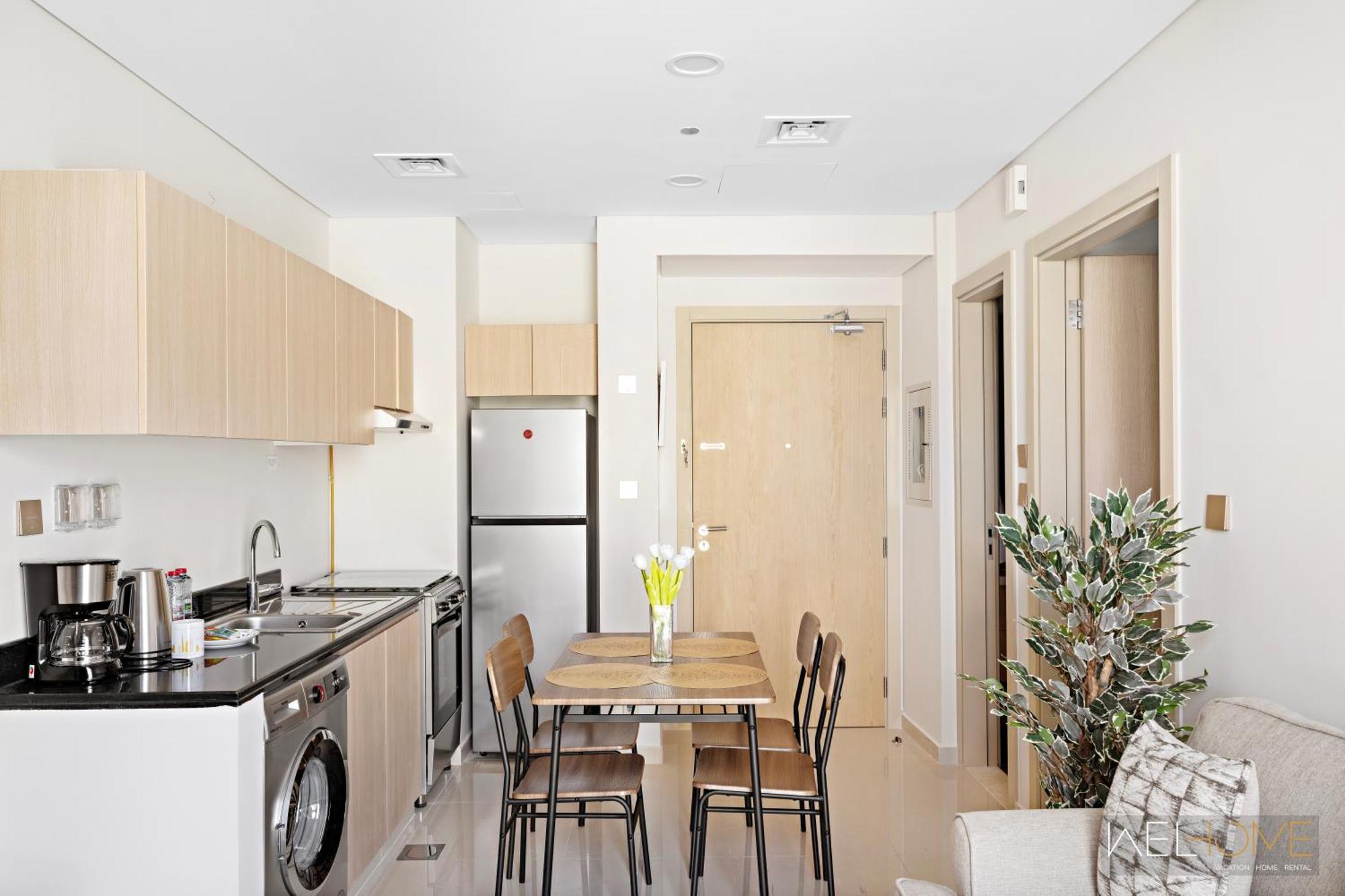 Welhome - Breathtaking View 1br In Damac Hills 2 Apartment