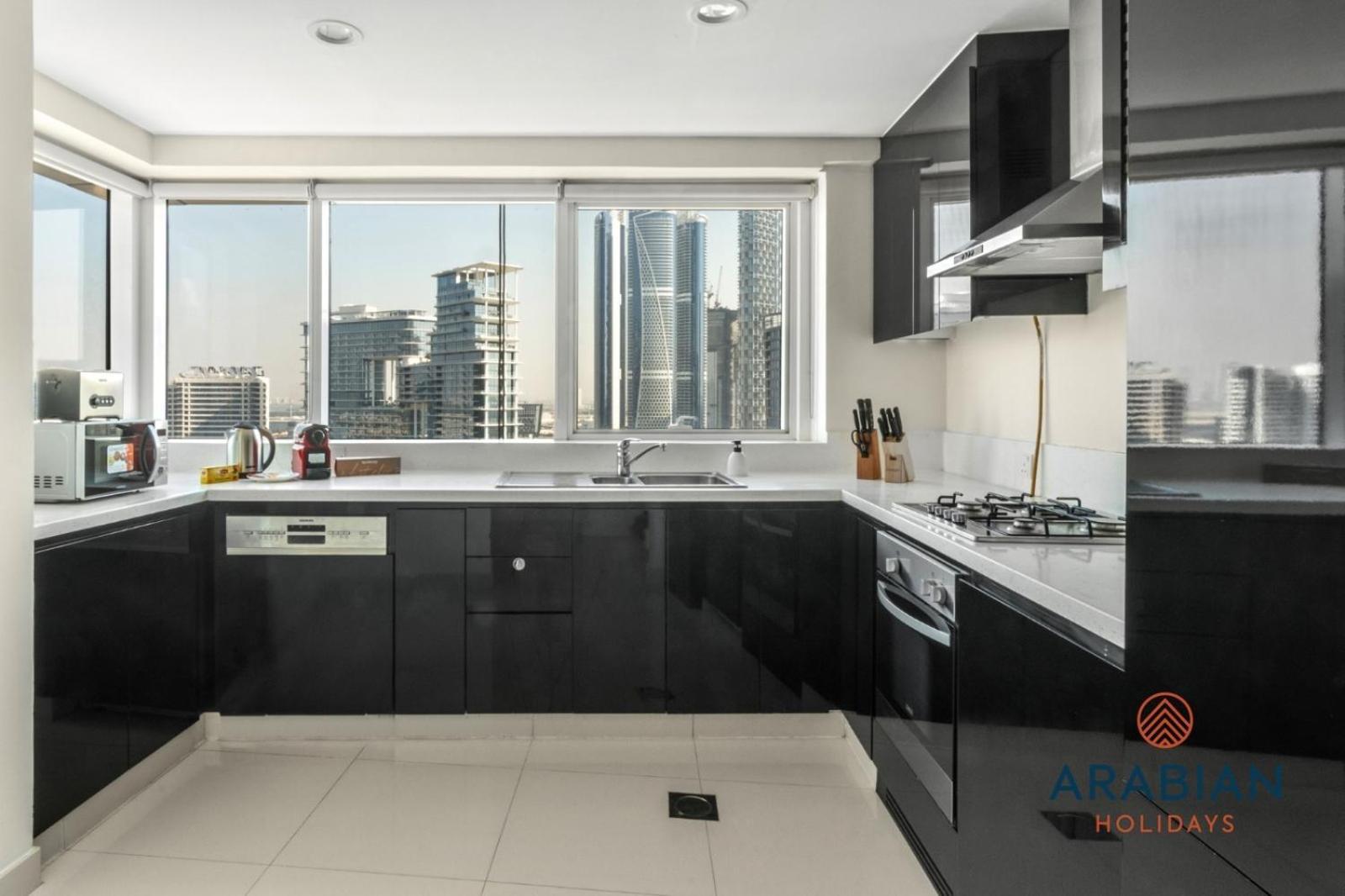 Flawless 2br In Business Bay - Partial Burj And Full Canal View