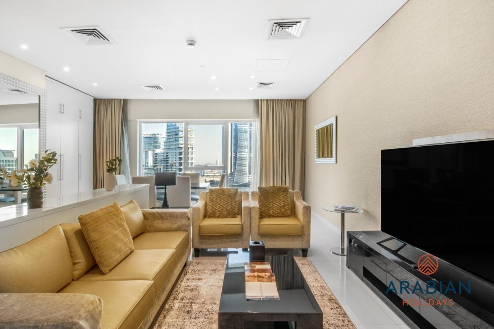 Flawless 2br In Business Bay - Partial Burj And Full Canal View Apartment Dubai
