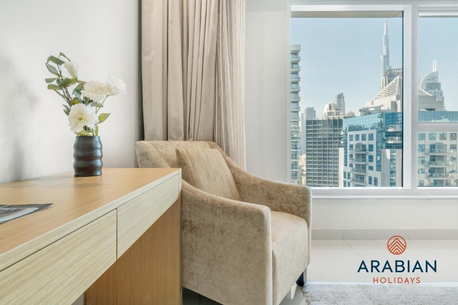 Flawless 2br In Business Bay - Partial Burj And Full Canal View Apartment *