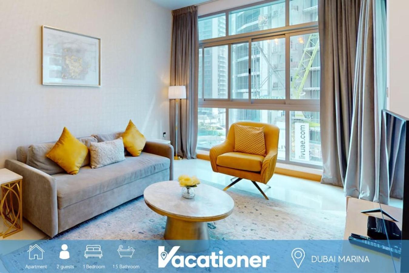 Iris Blue - Neat One Bedroom