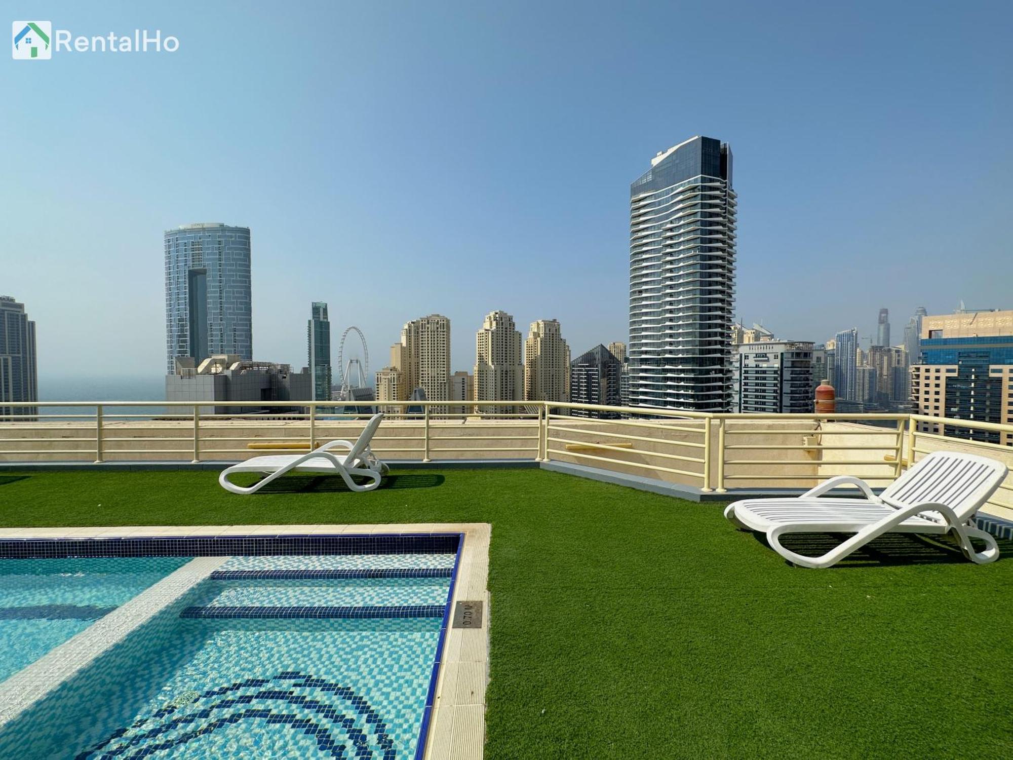 Brand New W/ Balcony In Center Of Marina Dubai