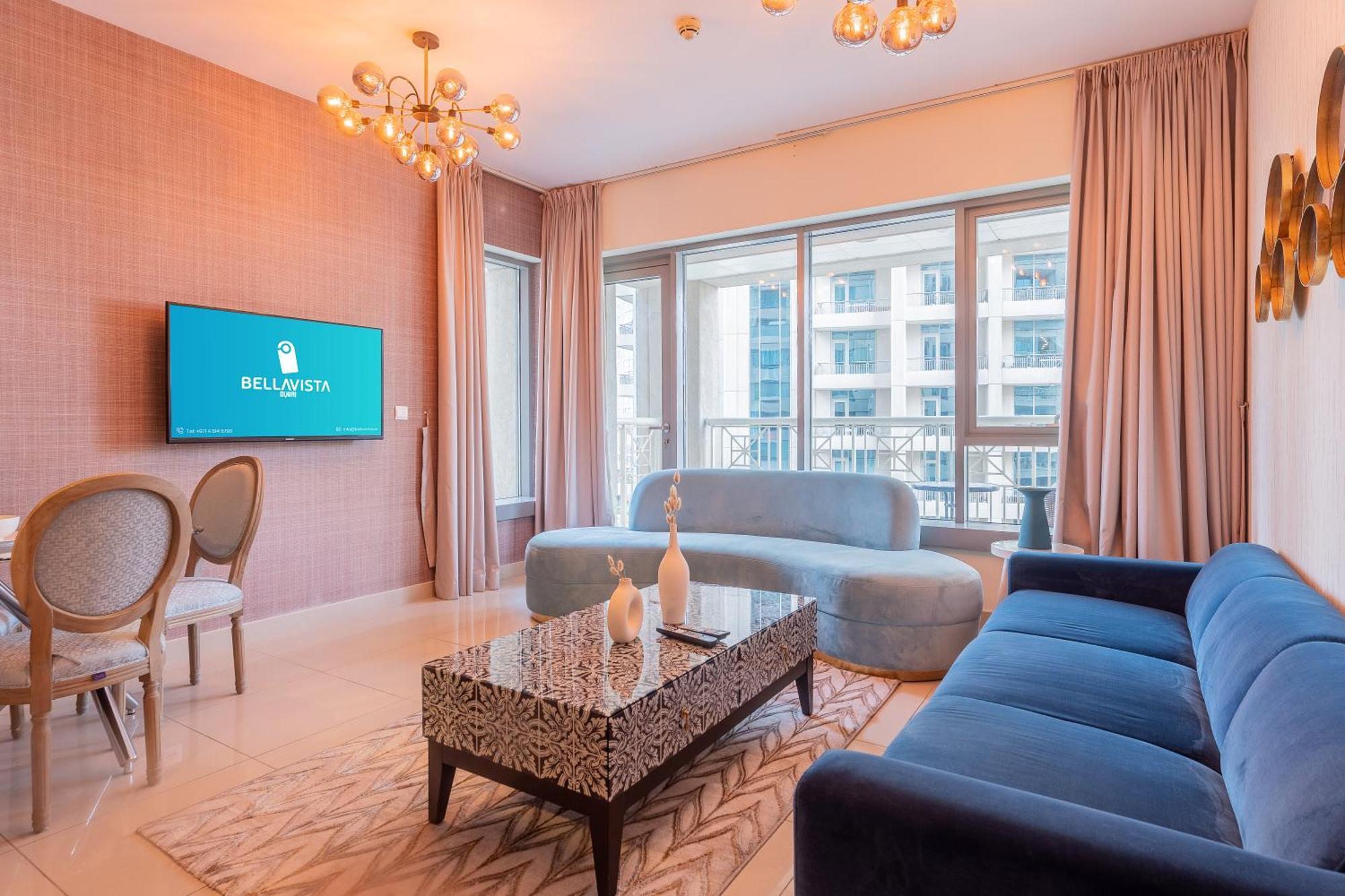 Bellavista - Delicate - 1br With Extra - 29 Boulevard - Fountain Views * Dubai