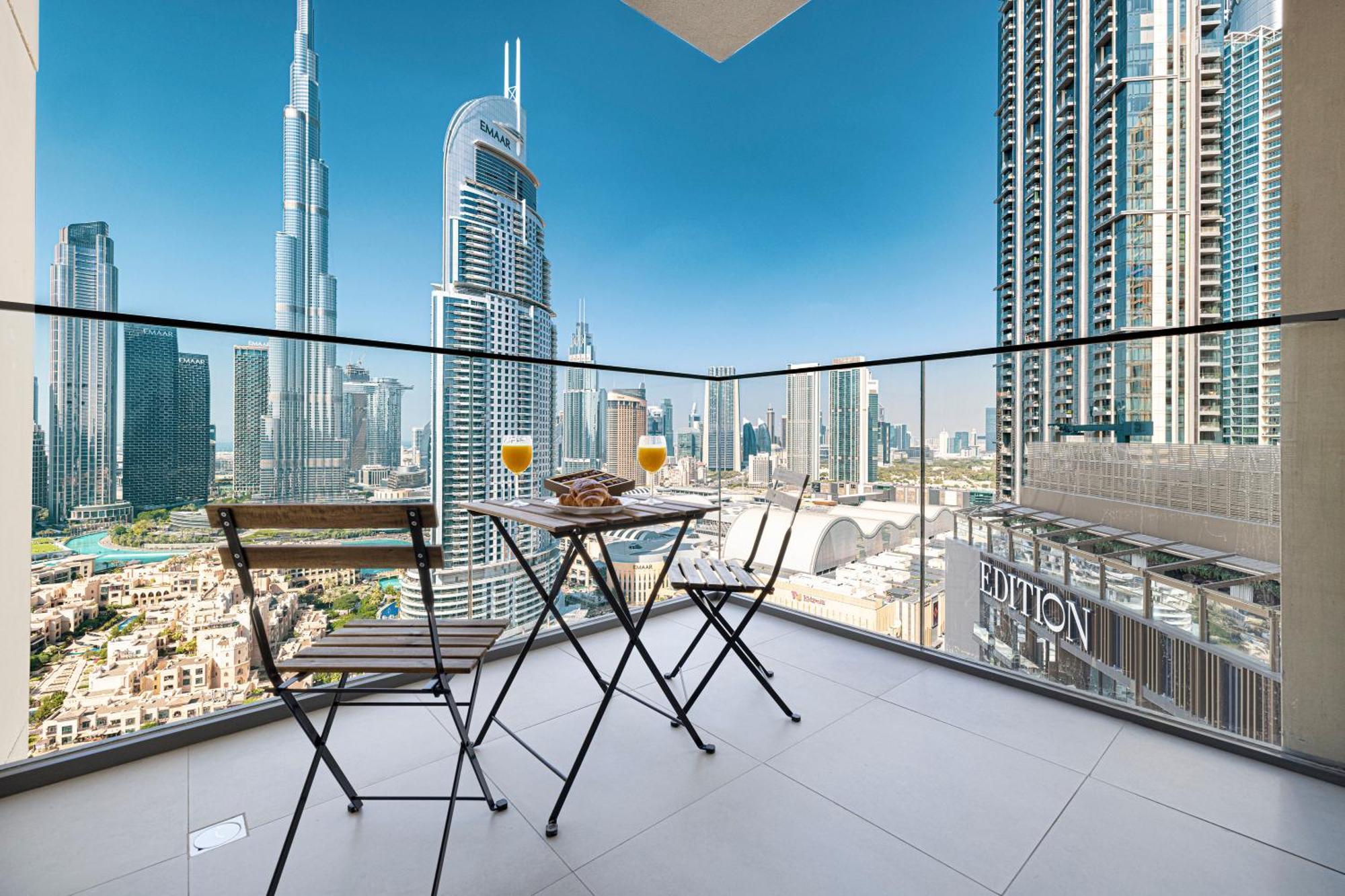 Apartment Smartstay At Burj Royale - Full Burj Khalifa View - Brand New Luxury