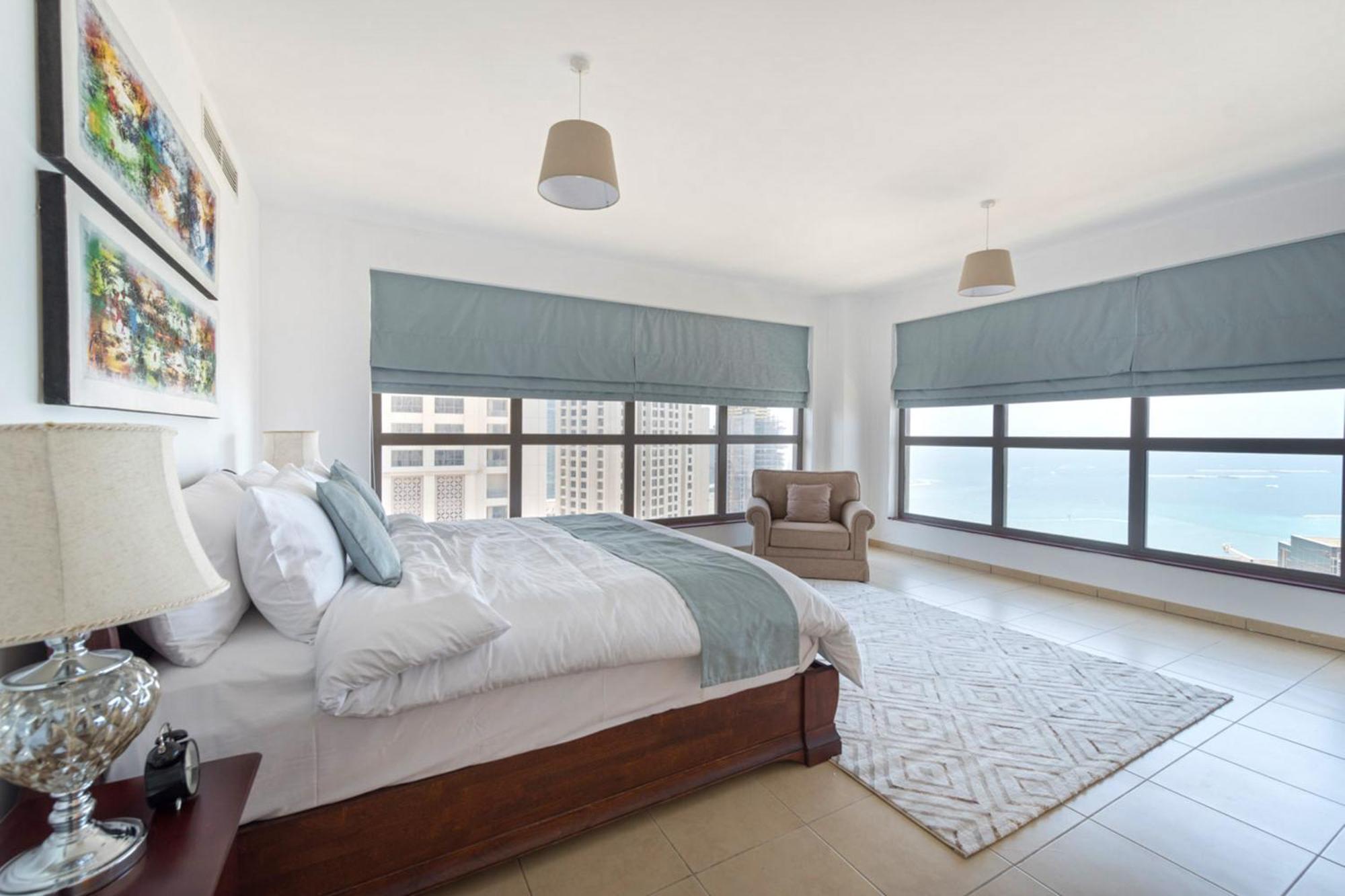 Stunning Marina & Sea View 4 Bedroom Apartment, Murjan 6 Jumeriah Apartment *