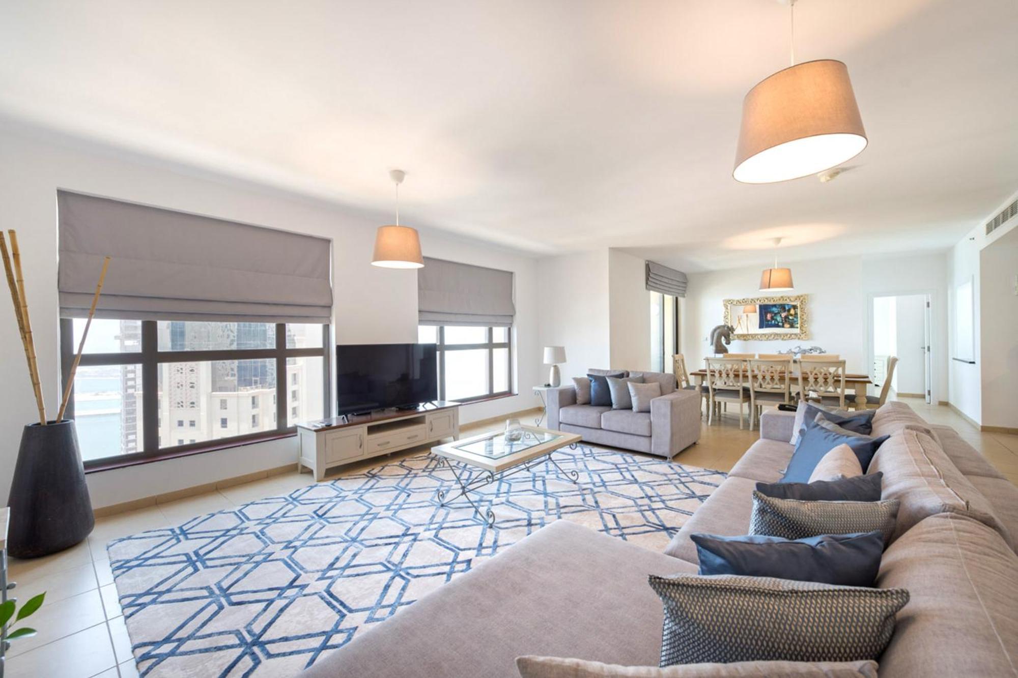 Apartment Stunning Marina & Sea View 4 Bedroom Apartment, Murjan 6 Jumeriah