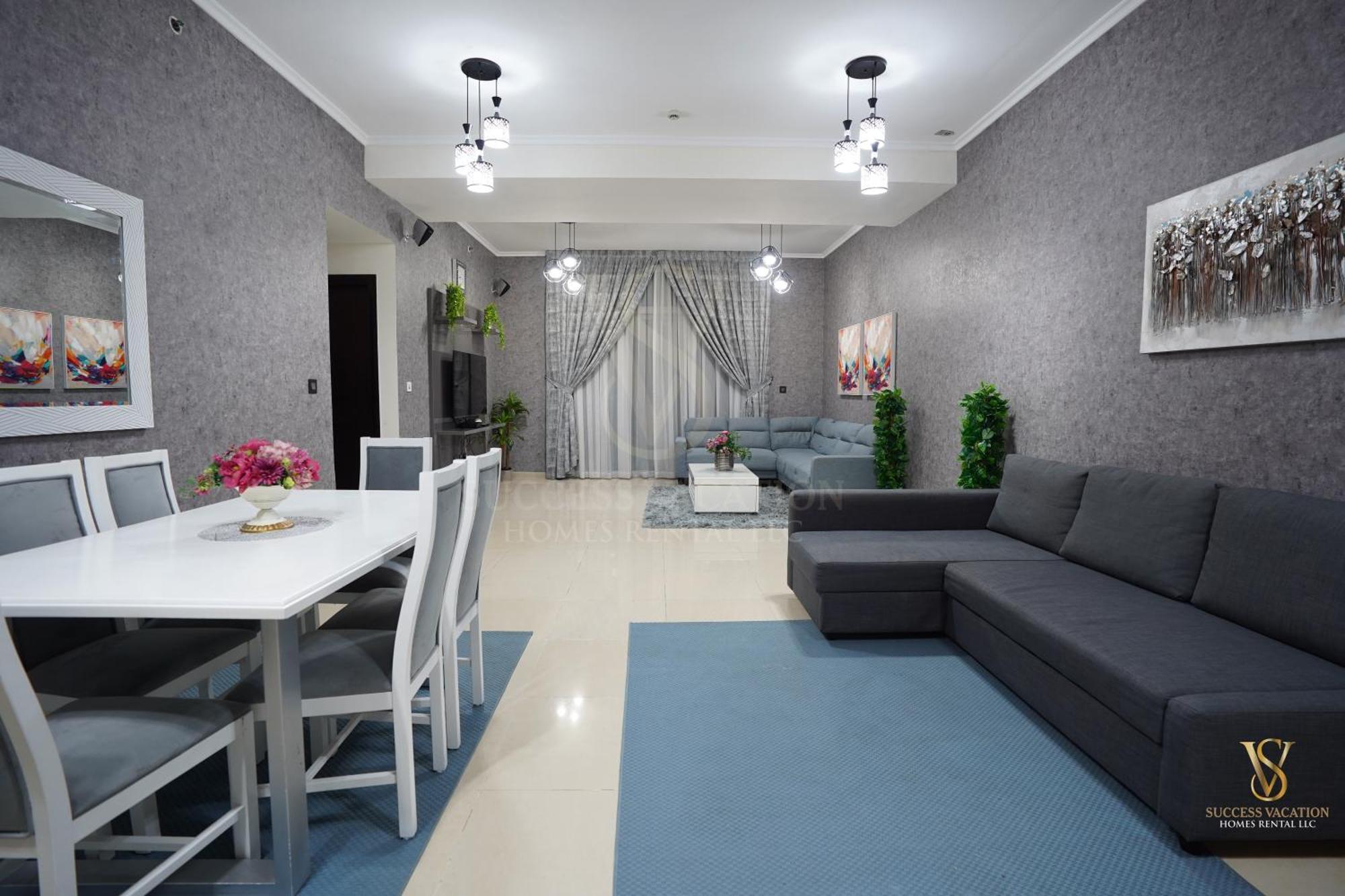 Apartment Success Luxury - 5 Min Away Marina Corniche - Free Housekeeping Provided Everyday-24-7 Staff Available For Services *