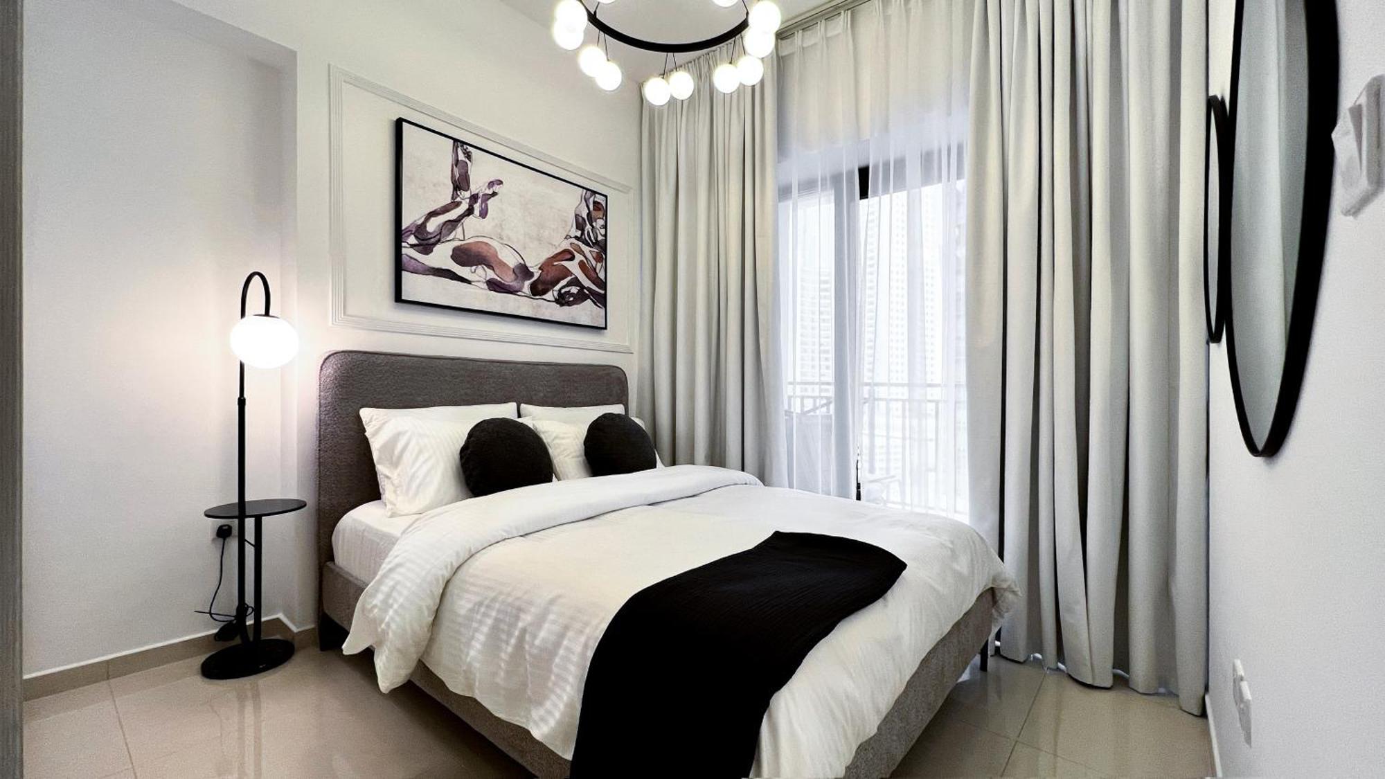 Keyrock Living - 1 Bedroom - Business Bay - Near Metro Station - Zada Tower Dubai