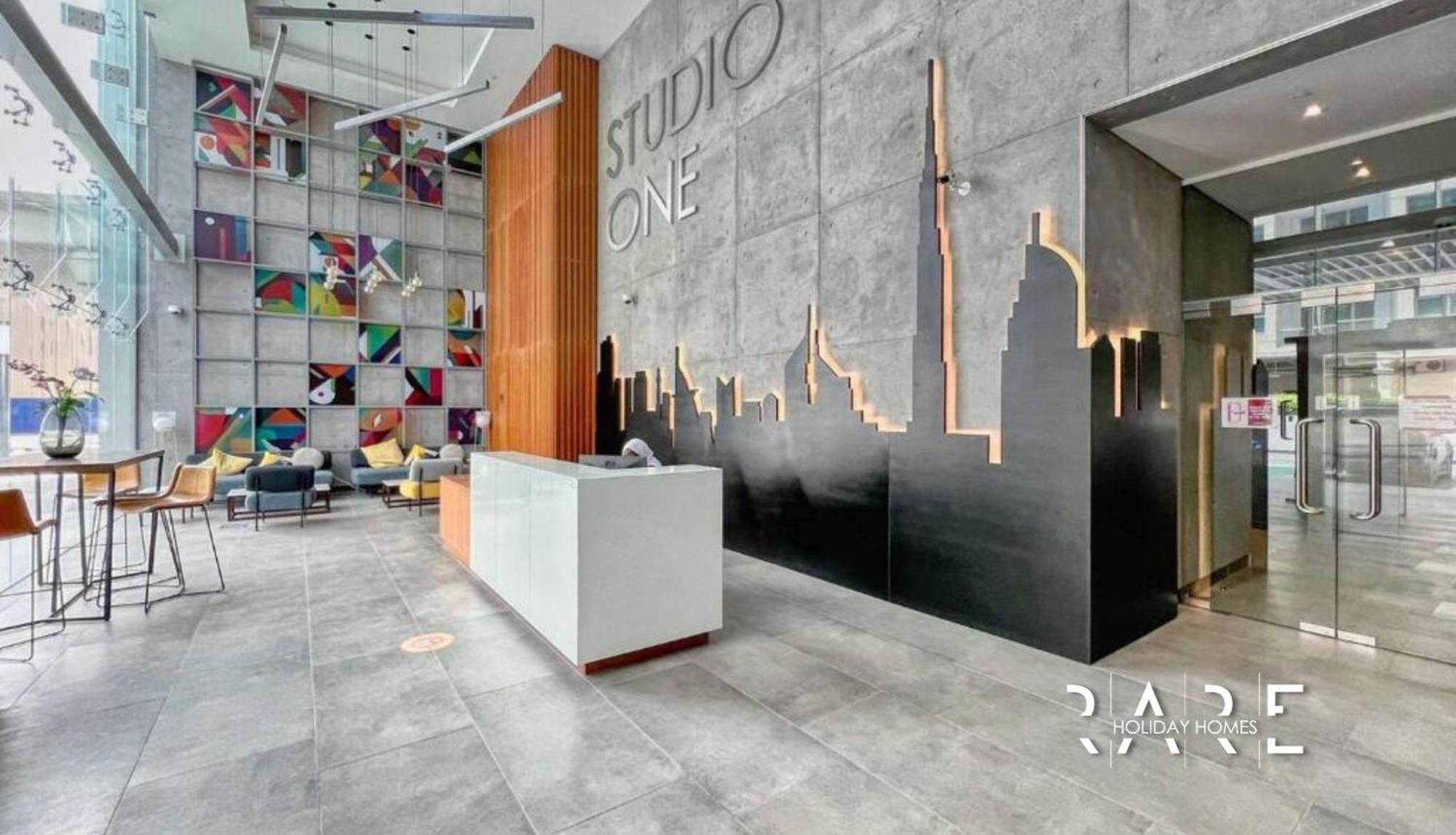 Rare Homes - Studio One Tower - Close To Ain - R312 - Marina * Dubai