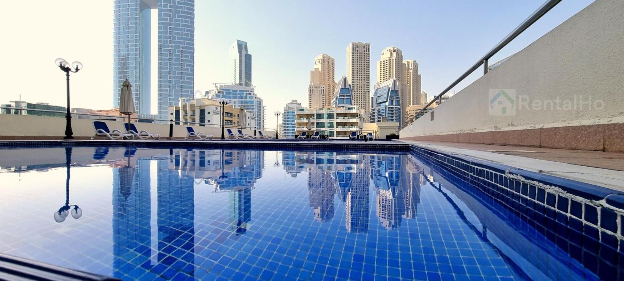 50% Off Summer Offert, W/ Balcony & Pool View Apartment