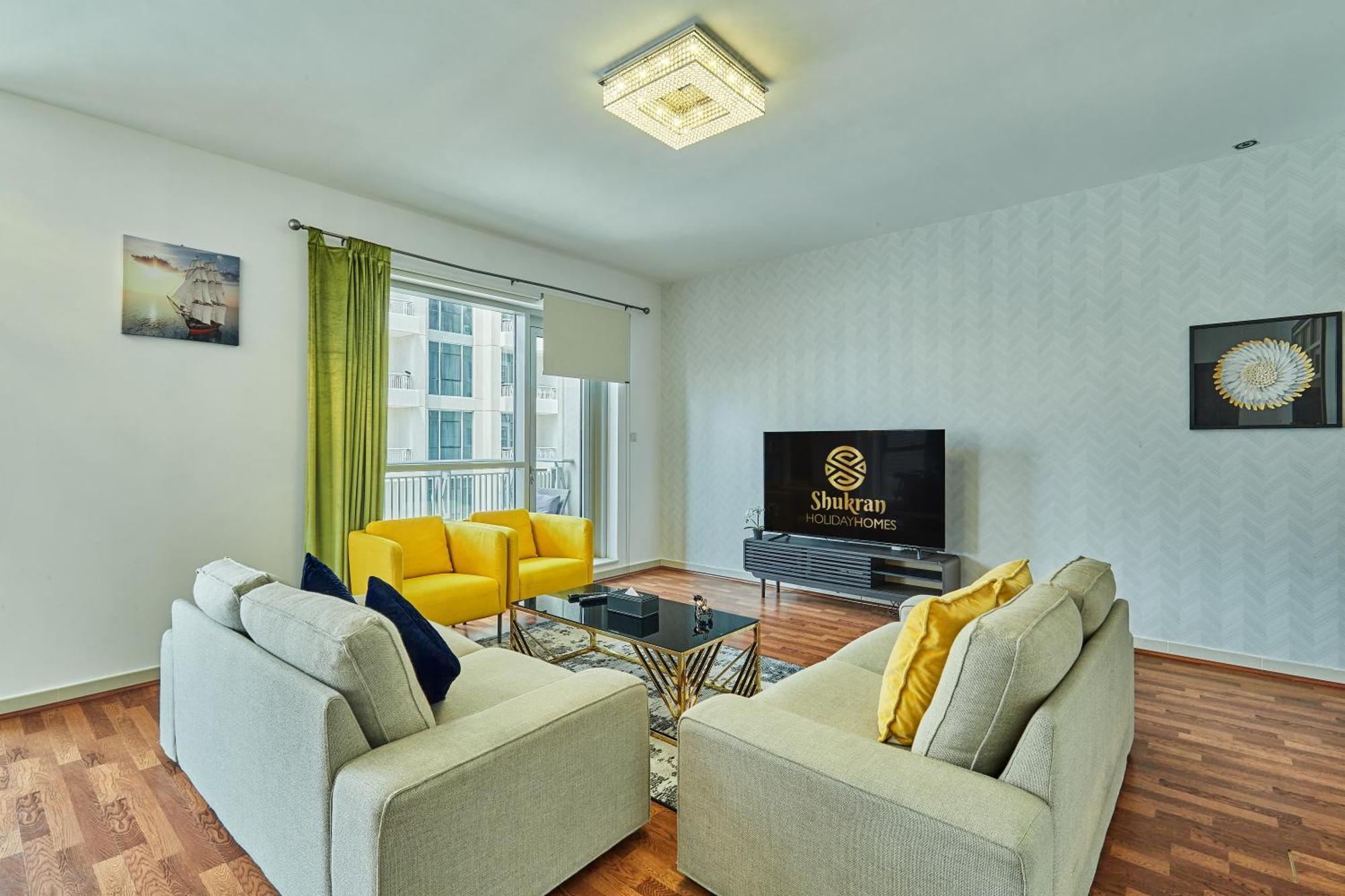 Shukran Homes Cozy 1br With Burj & Fountain Partial View Dubai