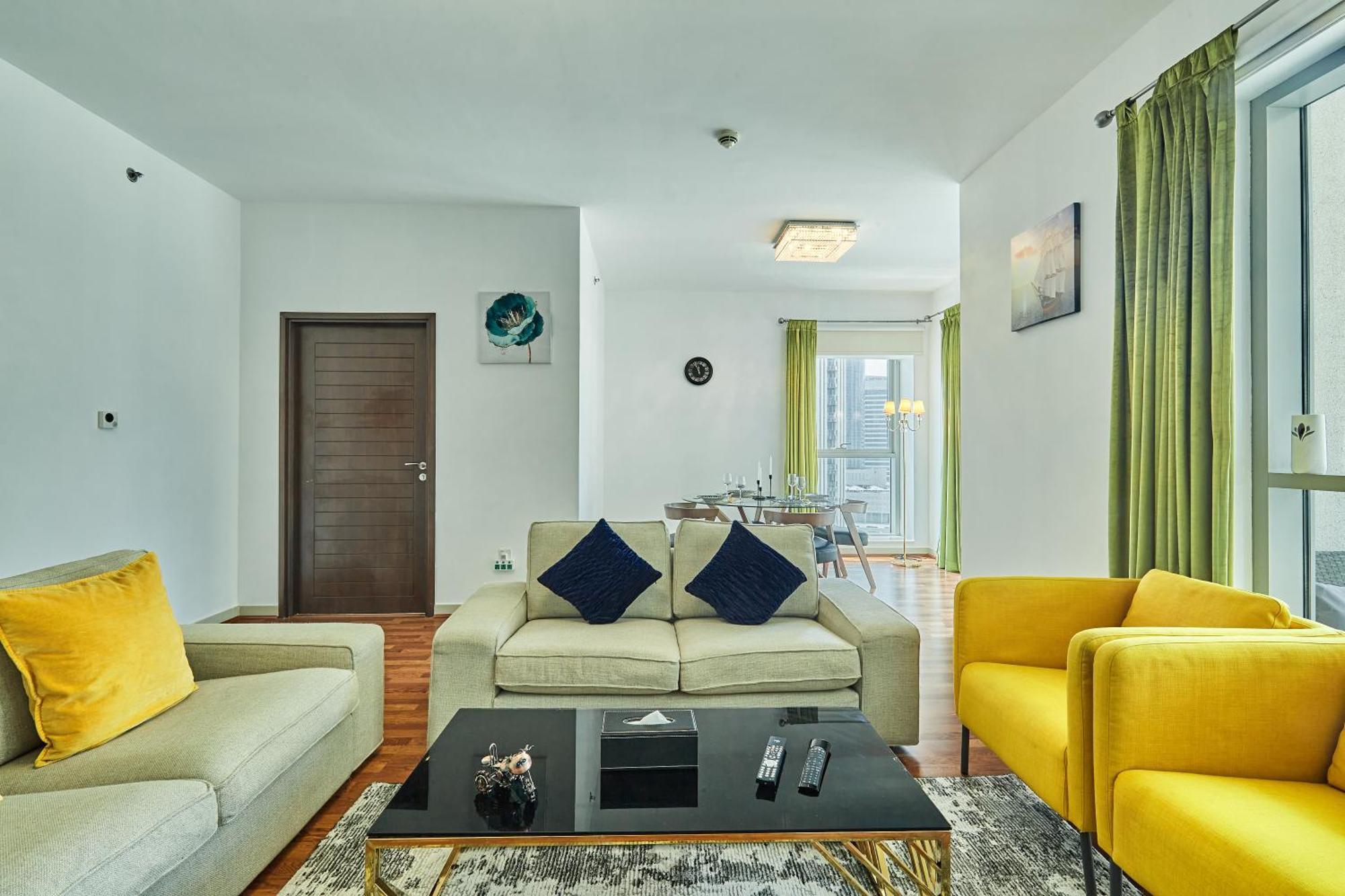 Shukran Homes Cozy 1br With Burj & Fountain Partial View Apartment *