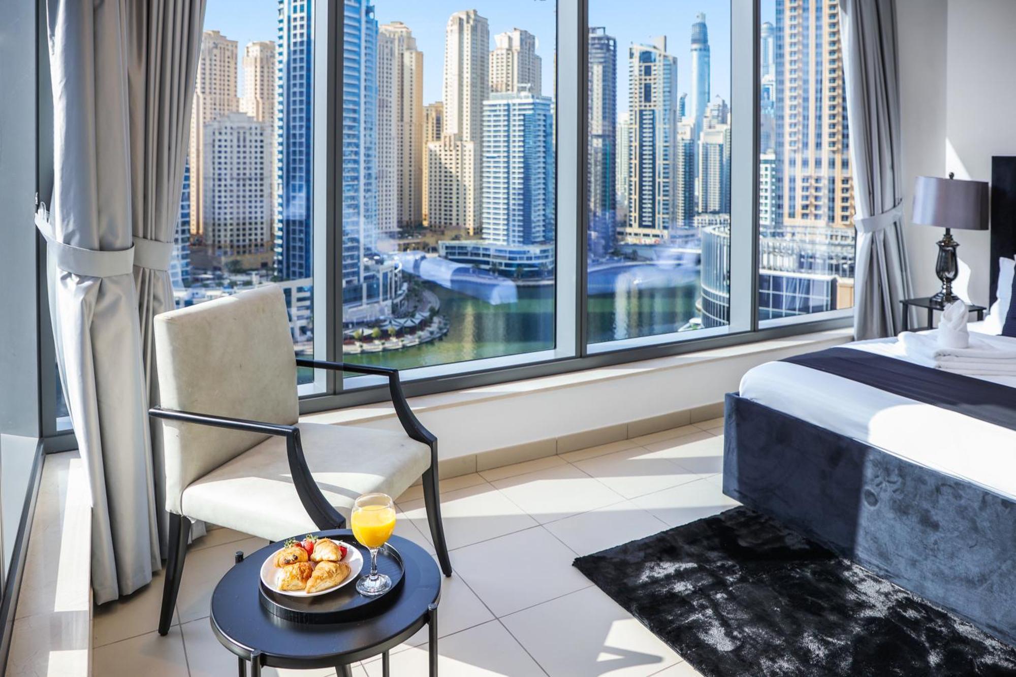 Panoramic Luxe 1br With Breathtaking Views At Marina Near Jbr - Silverene Towers Dubai