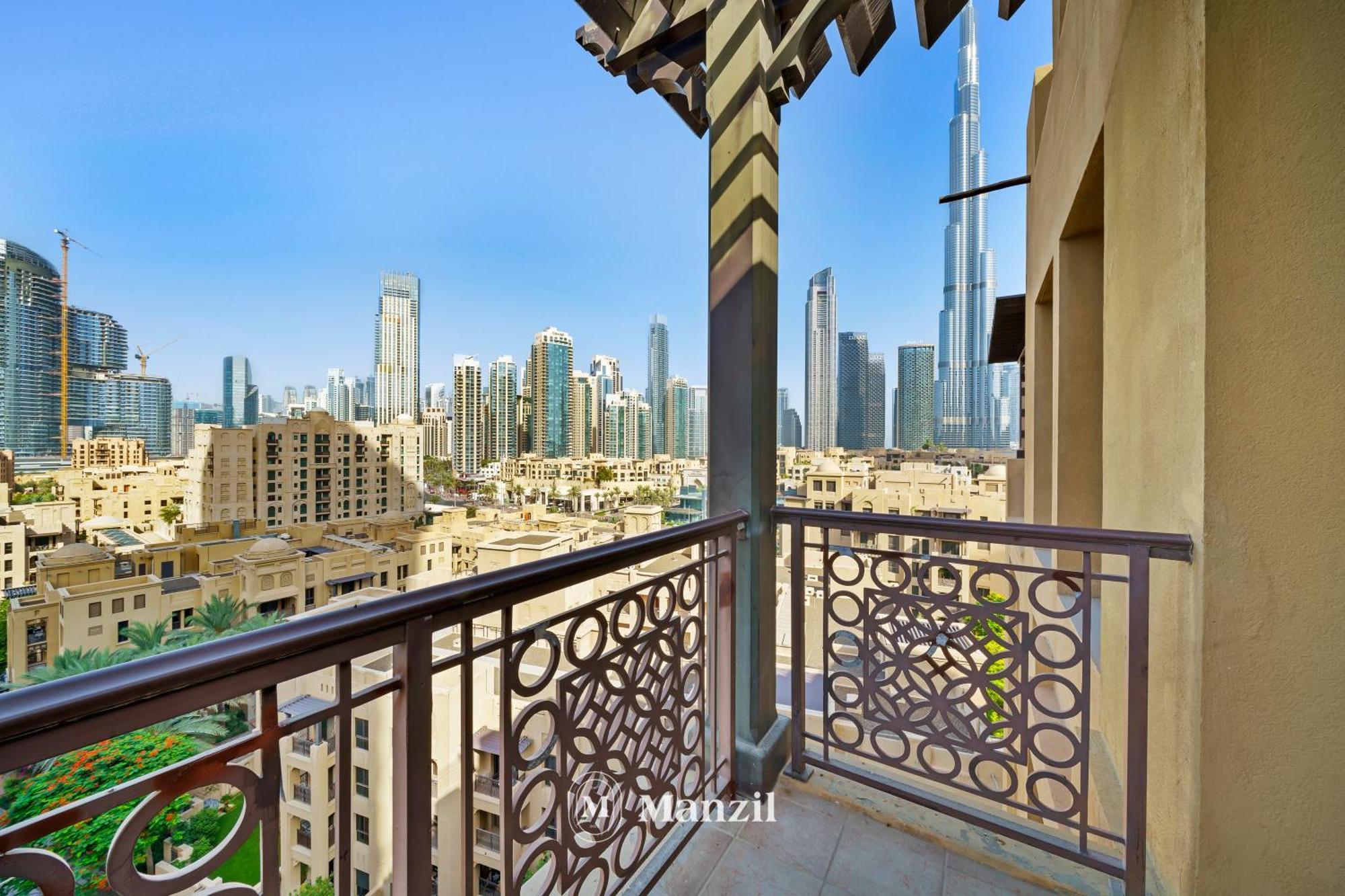 Manzil - Cozy 2br Penthouse With Private Terrace And Full Burj View In Downtown Apartment Dubai