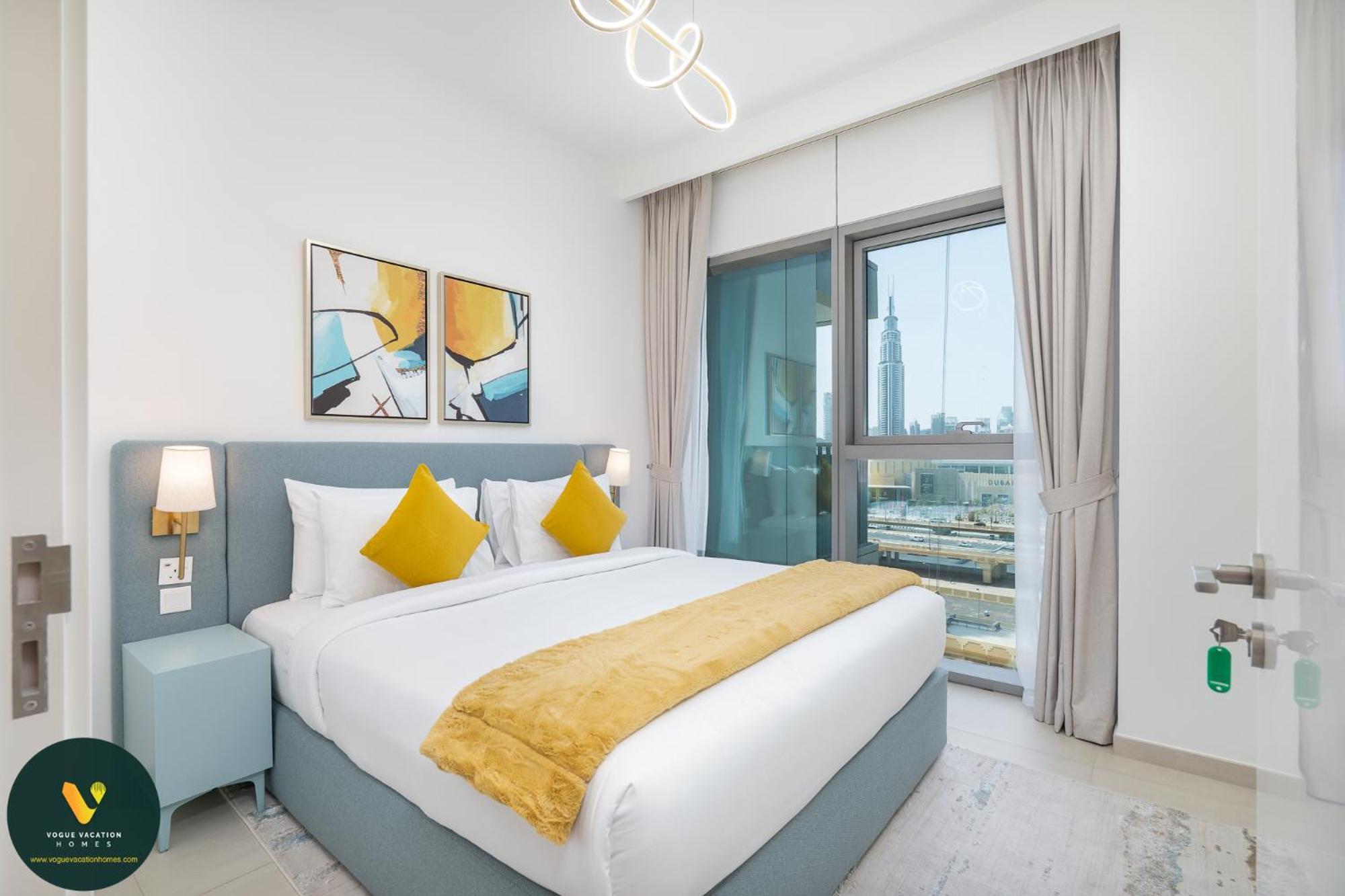 Vogue Downtown Views Ll - Burj Khalifa View Near Mall Apartment *