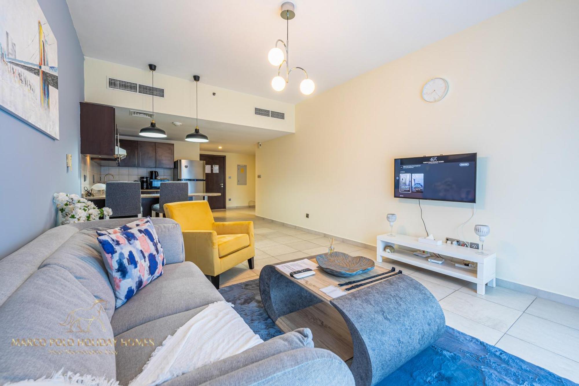 Marco Polo - Striking Views At Jlt , 1 Bedroom 2 Balconies Apartment *