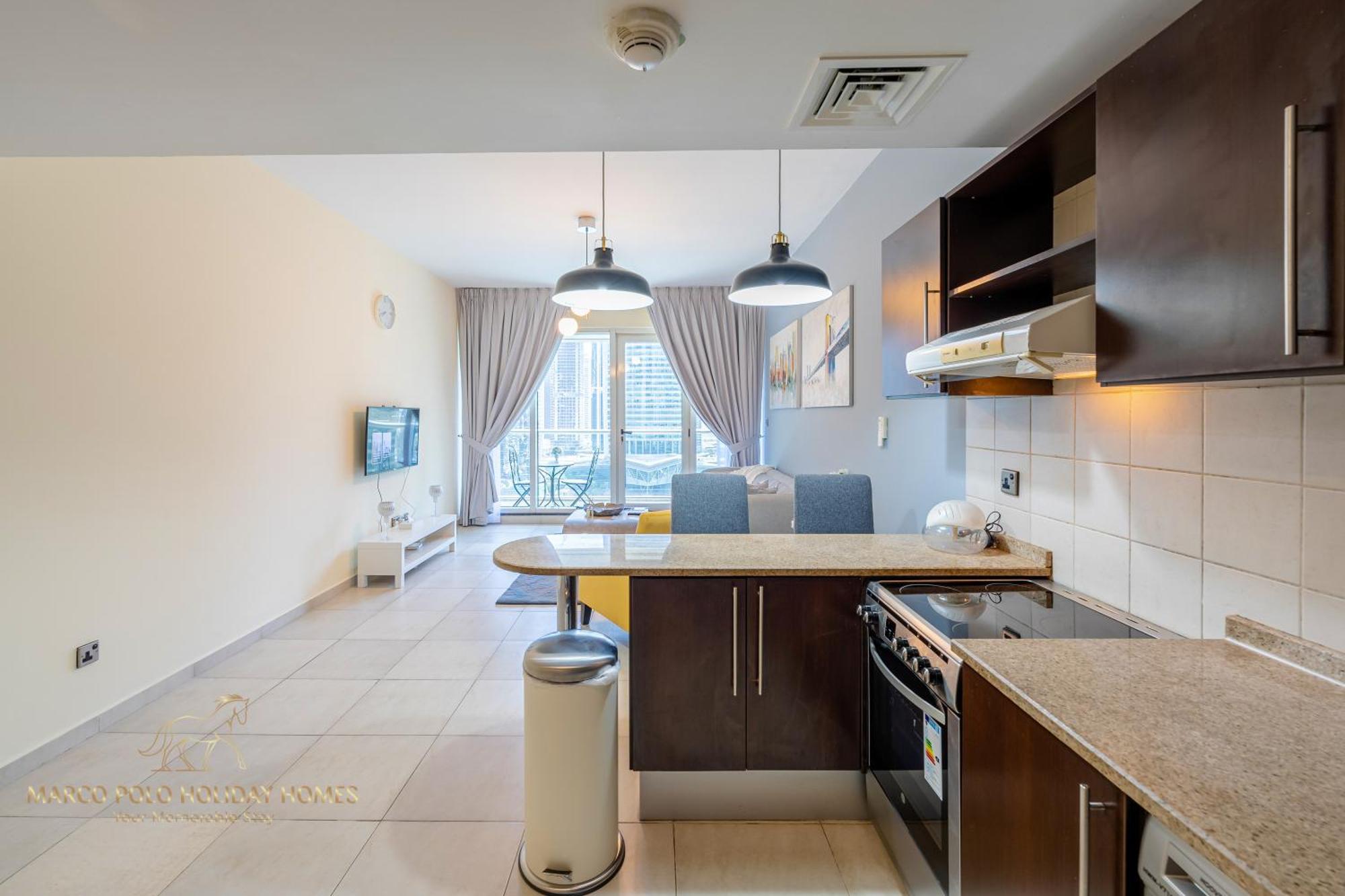 Apartment Marco Polo - Striking Views At Jlt , 1 Bedroom 2 Balconies Dubai